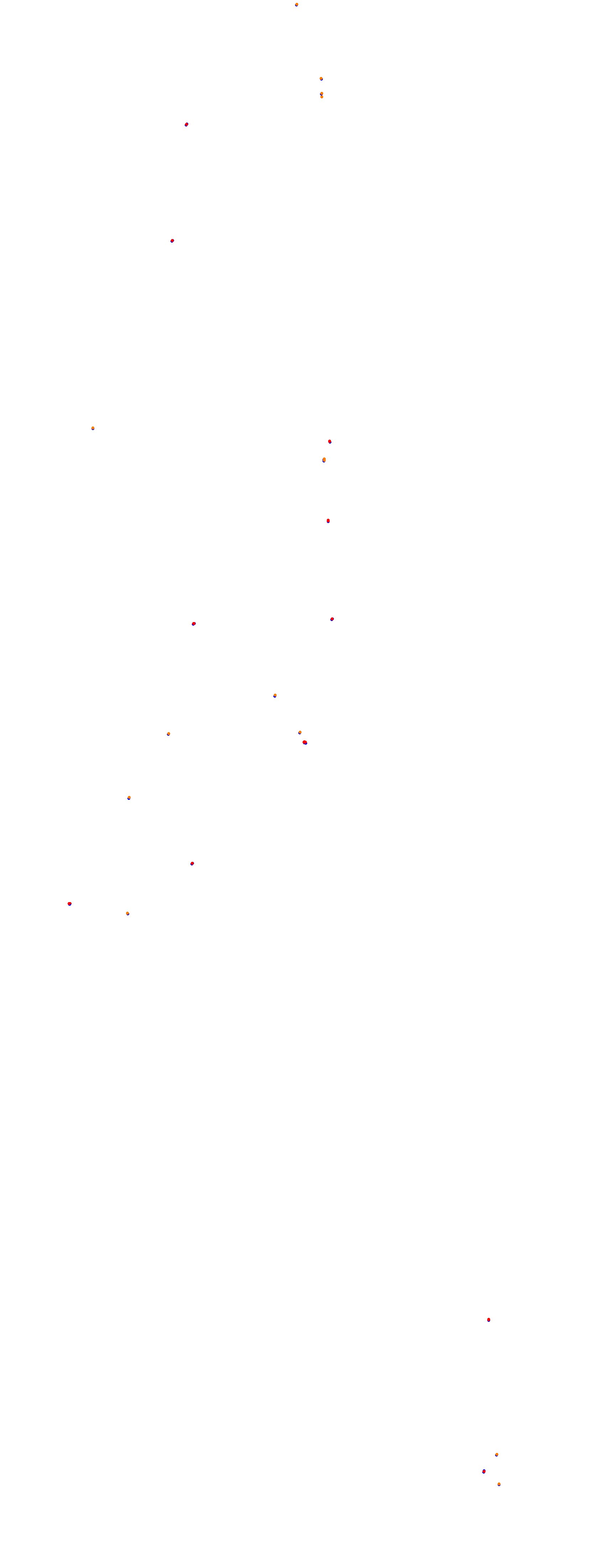 SRV Nurburgring Layout GP (3xDRS) collisions