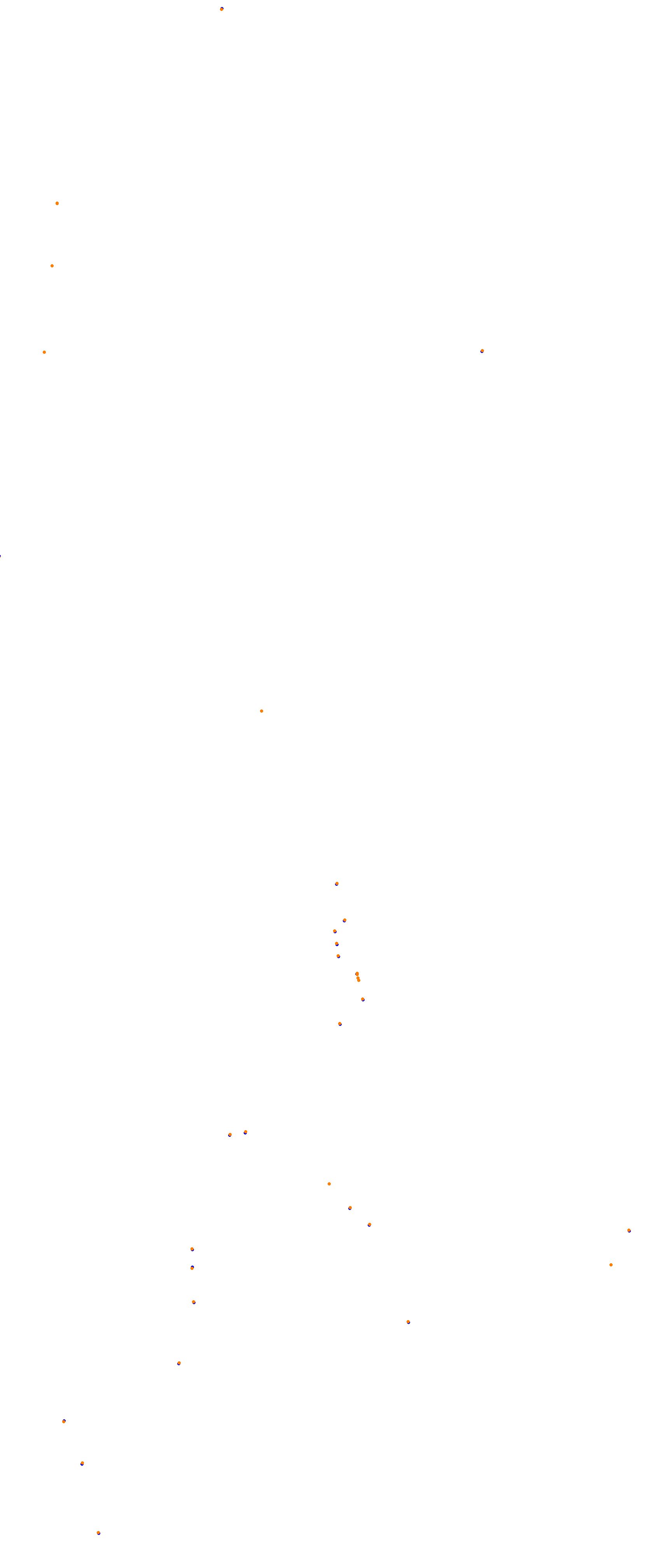 SRV Watkins Glen - Layout Boot (3xDRS) collisions