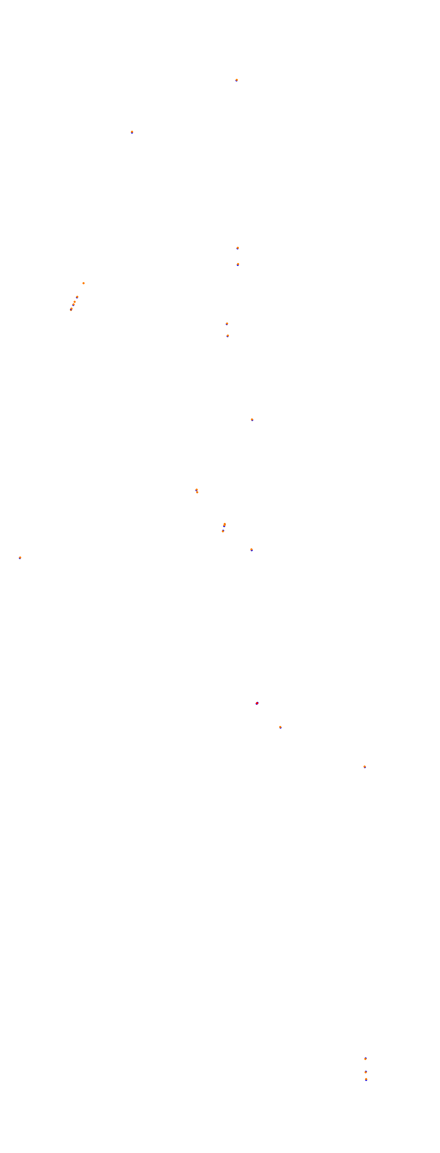 SRV Nurburgring Layout GP (3xDRS) collisions