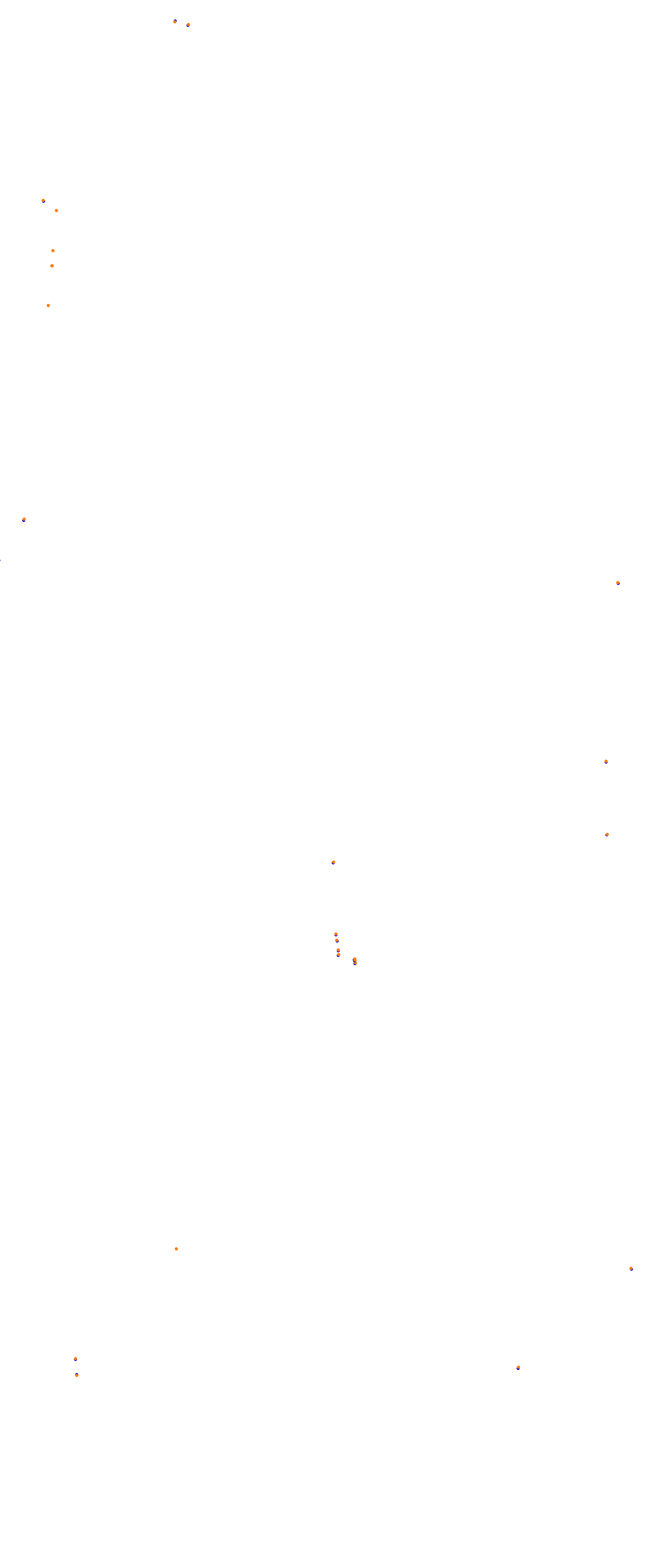 SRV Watkins Glen - Layout Boot (3xDRS) collisions