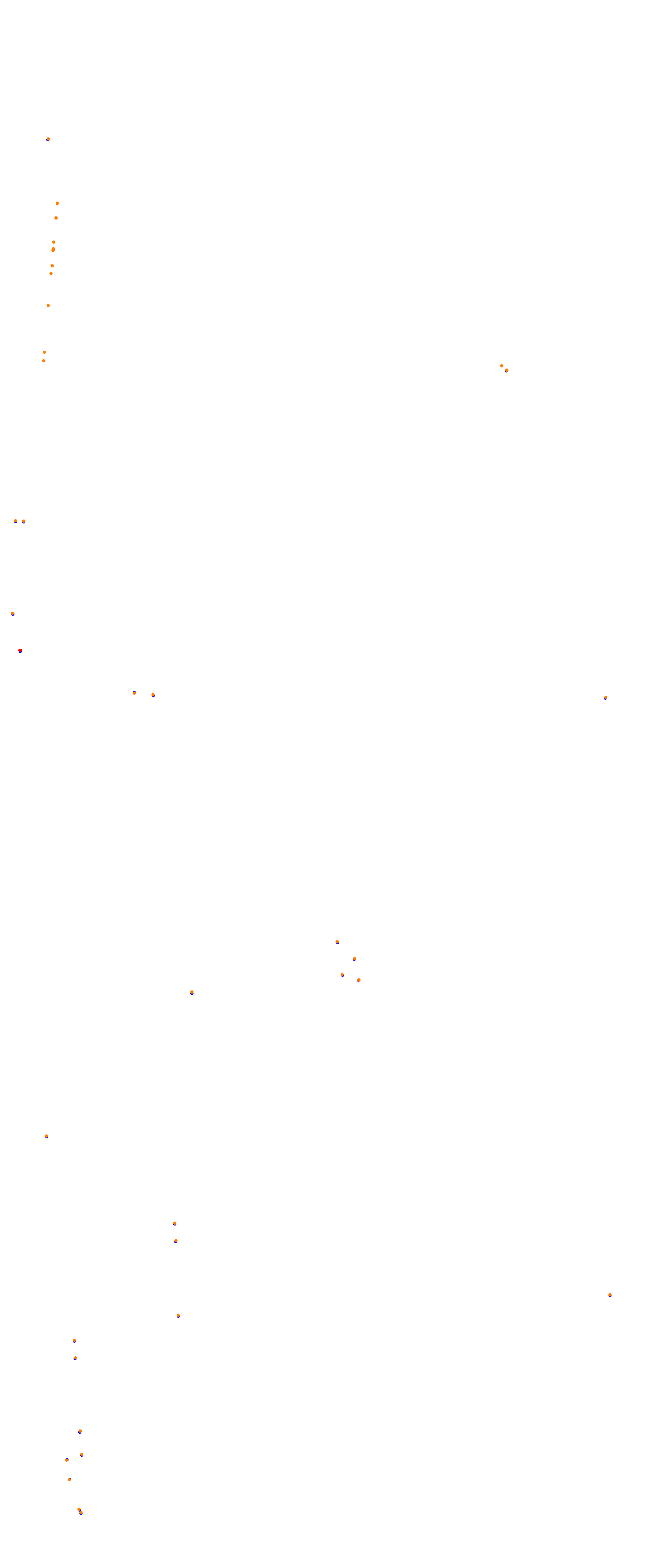 SRV Watkins Glen - Layout Boot (3xDRS) collisions