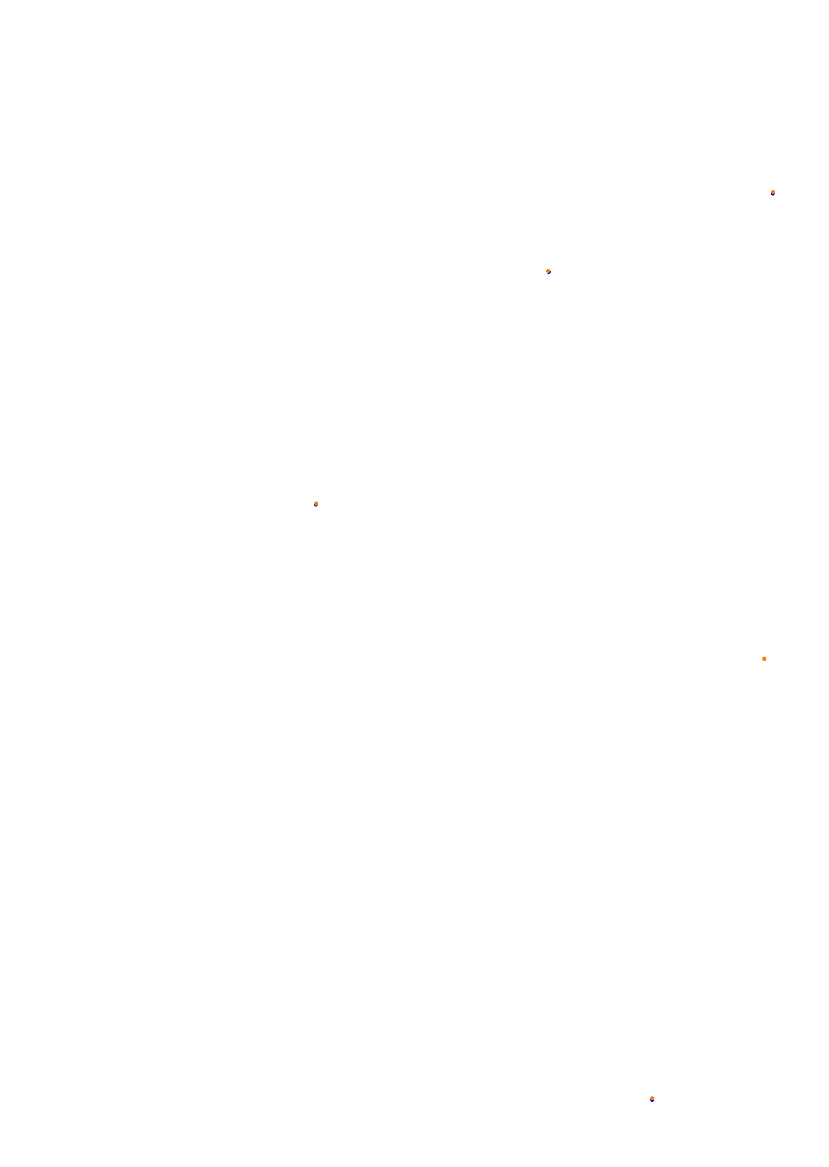 SRV Road America Layout GP (3xDRS) collisions