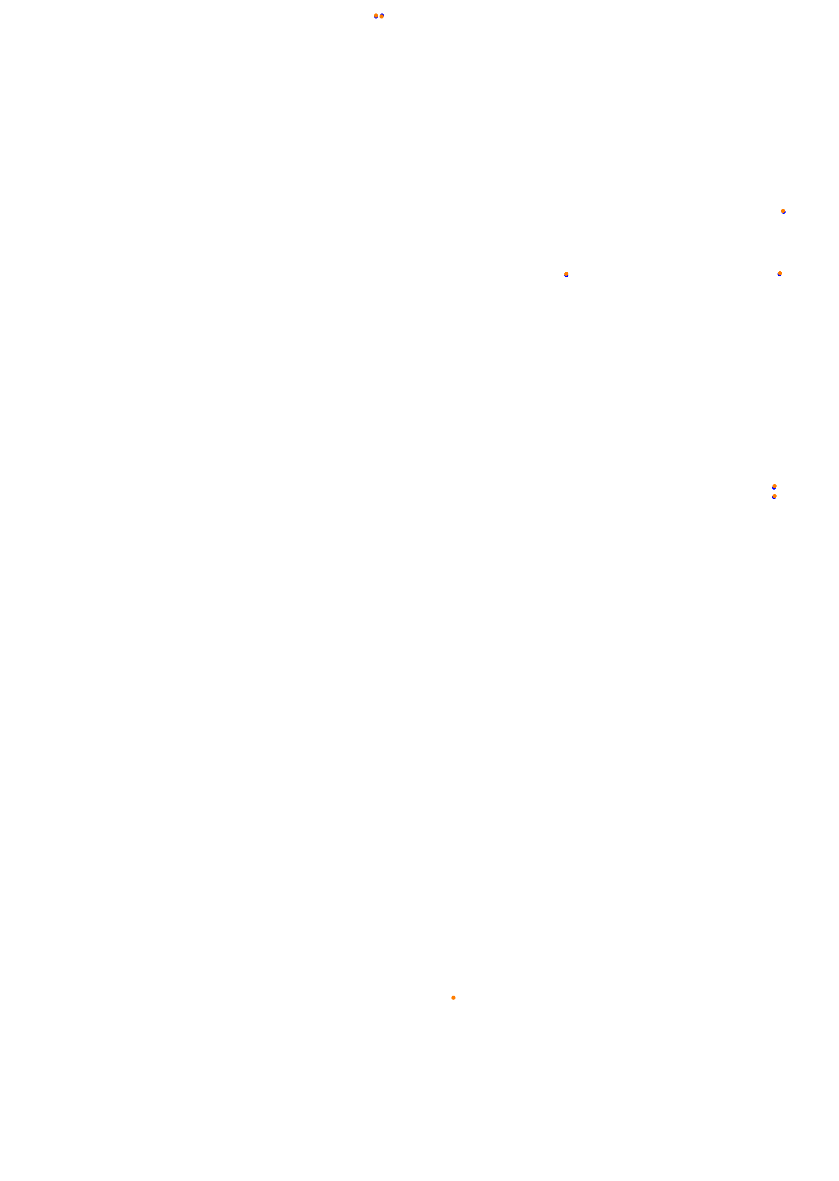 SRV Road America Layout GP (3xDRS) collisions