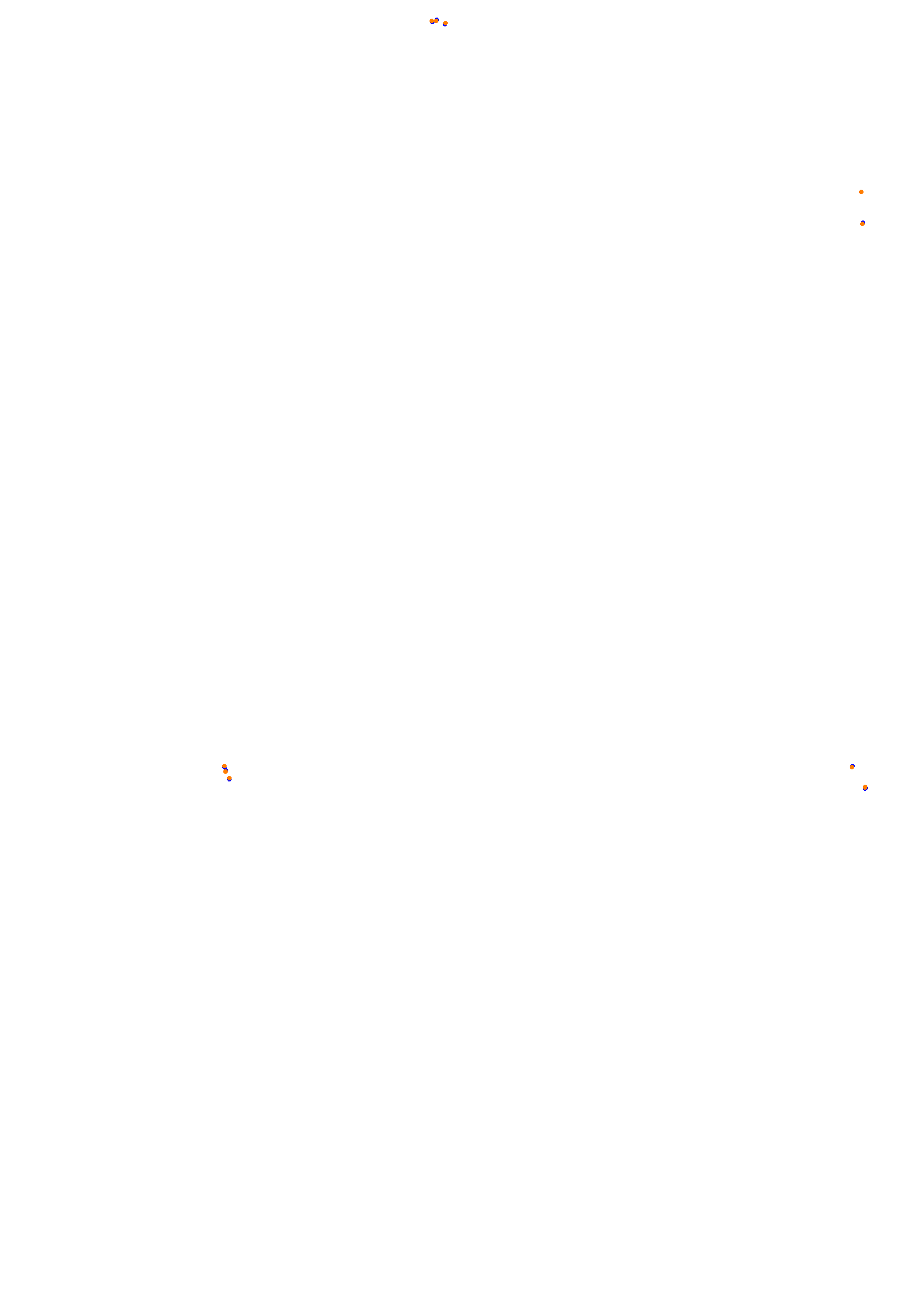 SRV Road America Layout GP (3xDRS) collisions