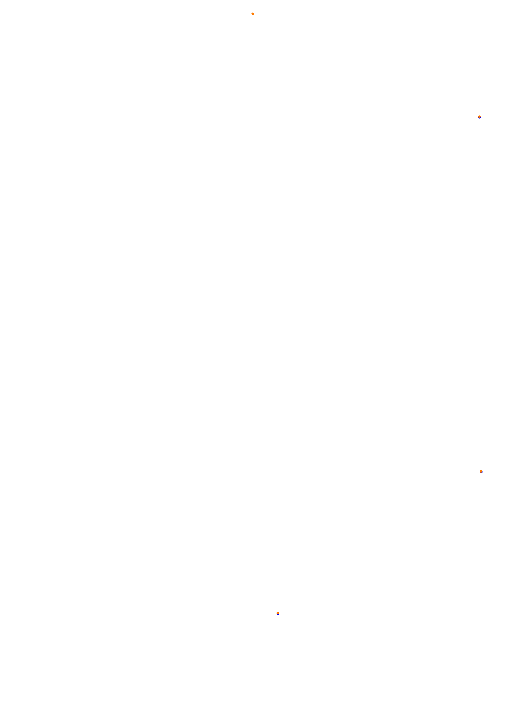 SRV Road America Layout GP (3xDRS) collisions