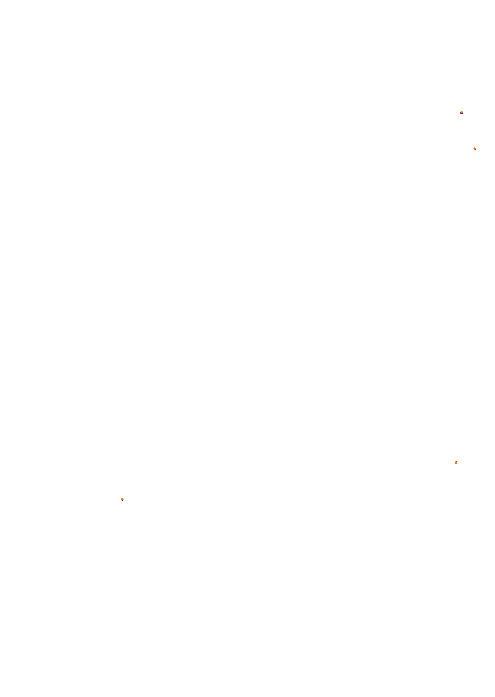 SRV Road America Layout GP (3xDRS) collisions