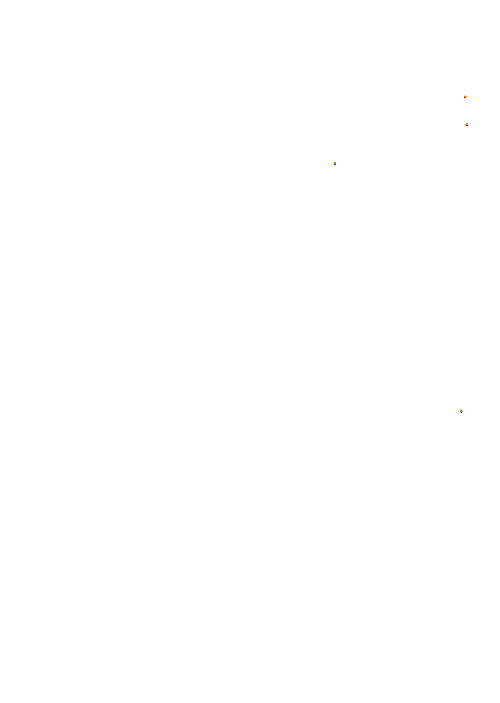 SRV Road America Layout GP (3xDRS) collisions