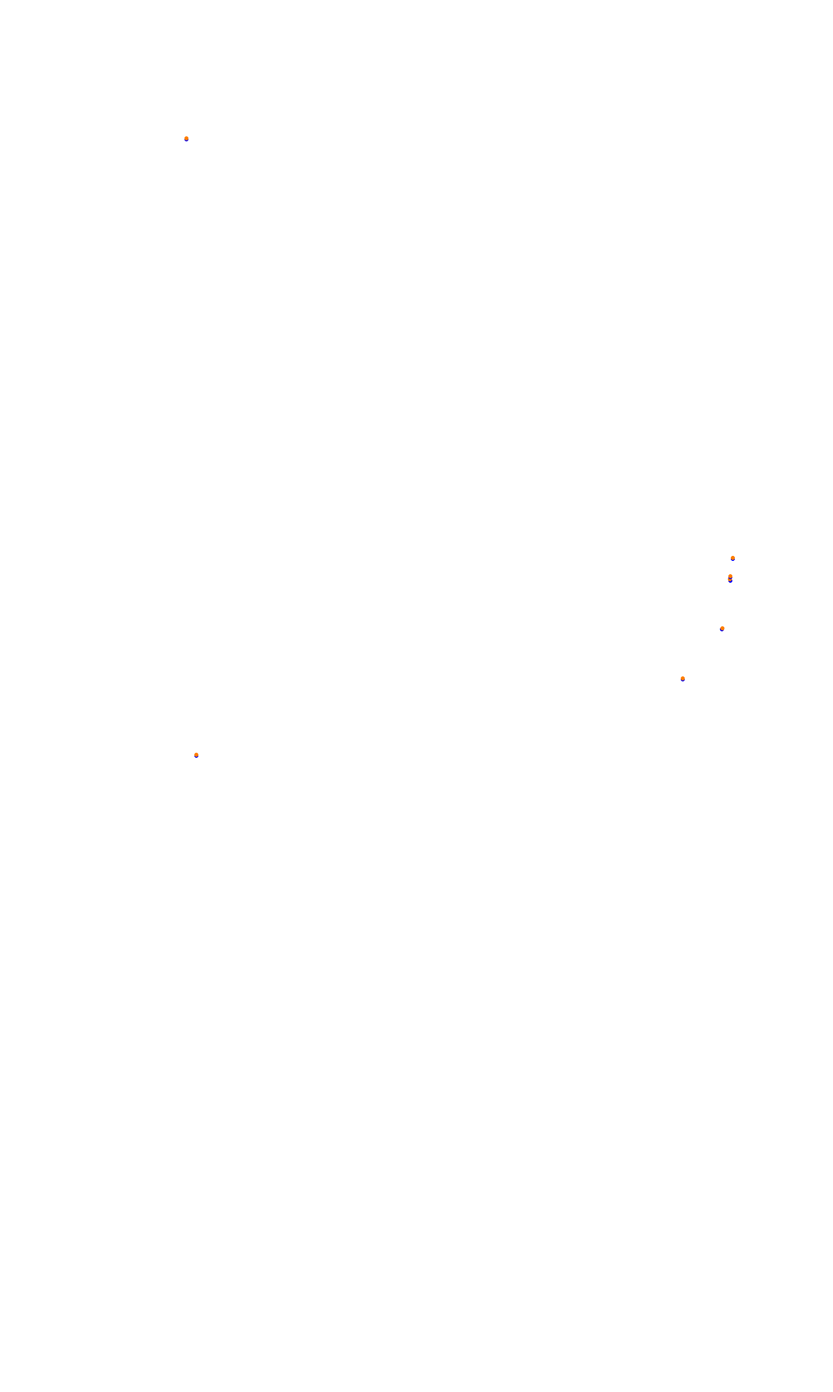 SRV Silverstone - Layout GP collisions