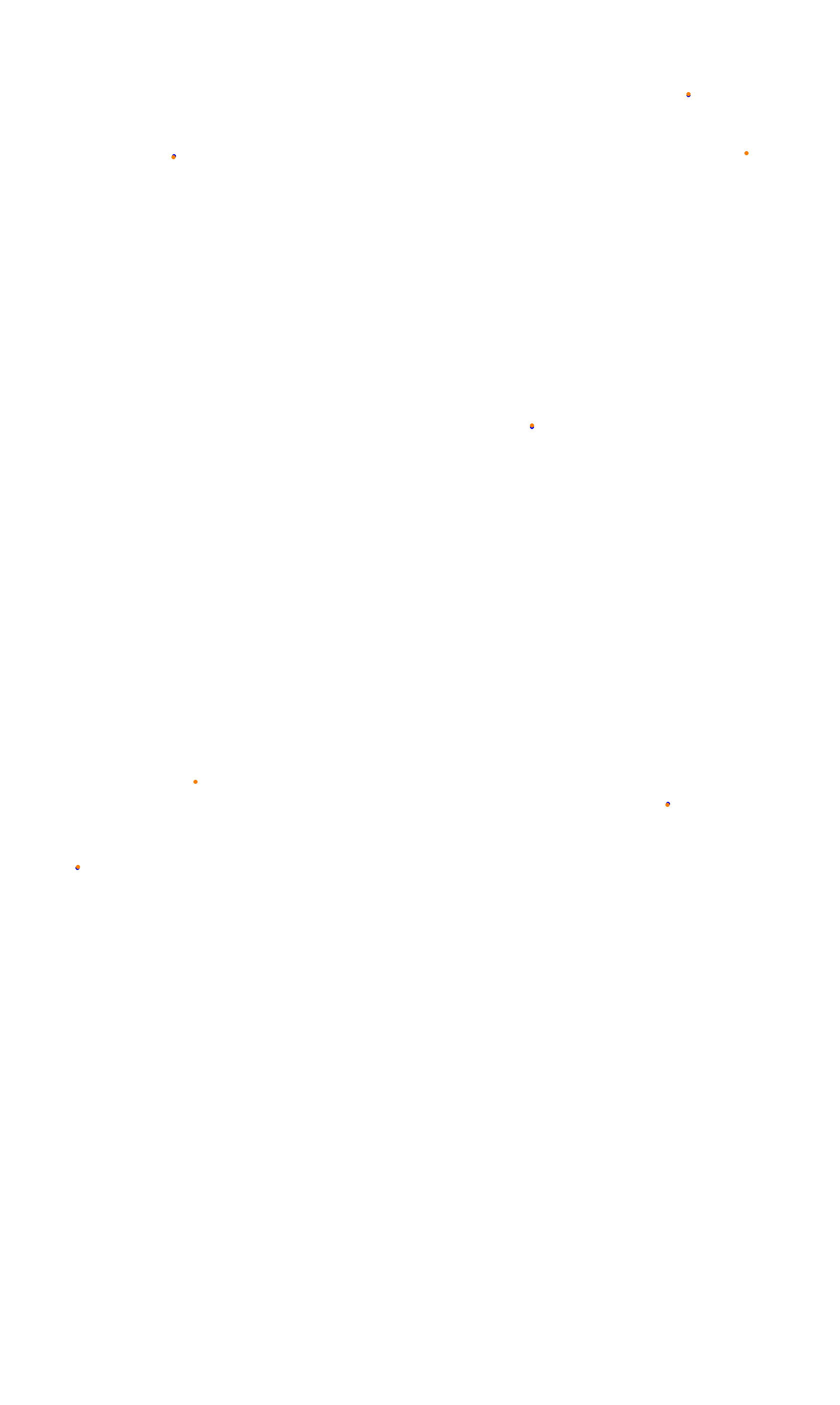 SRV Silverstone - Layout GP collisions