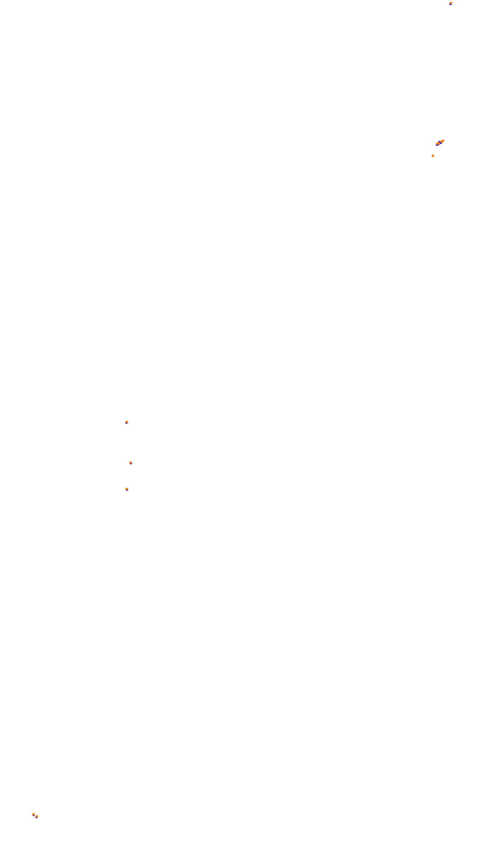 SRV Monza Layout GP collisions