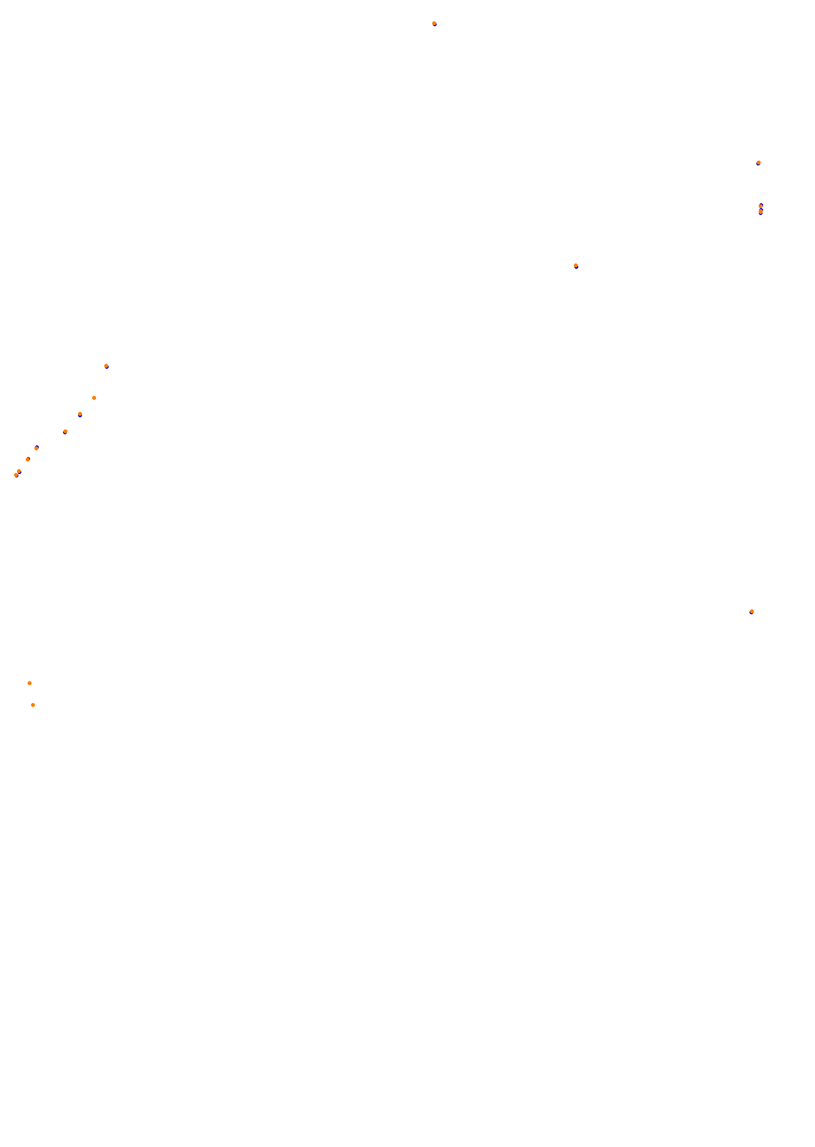 SRV Road America Layout GP collisions