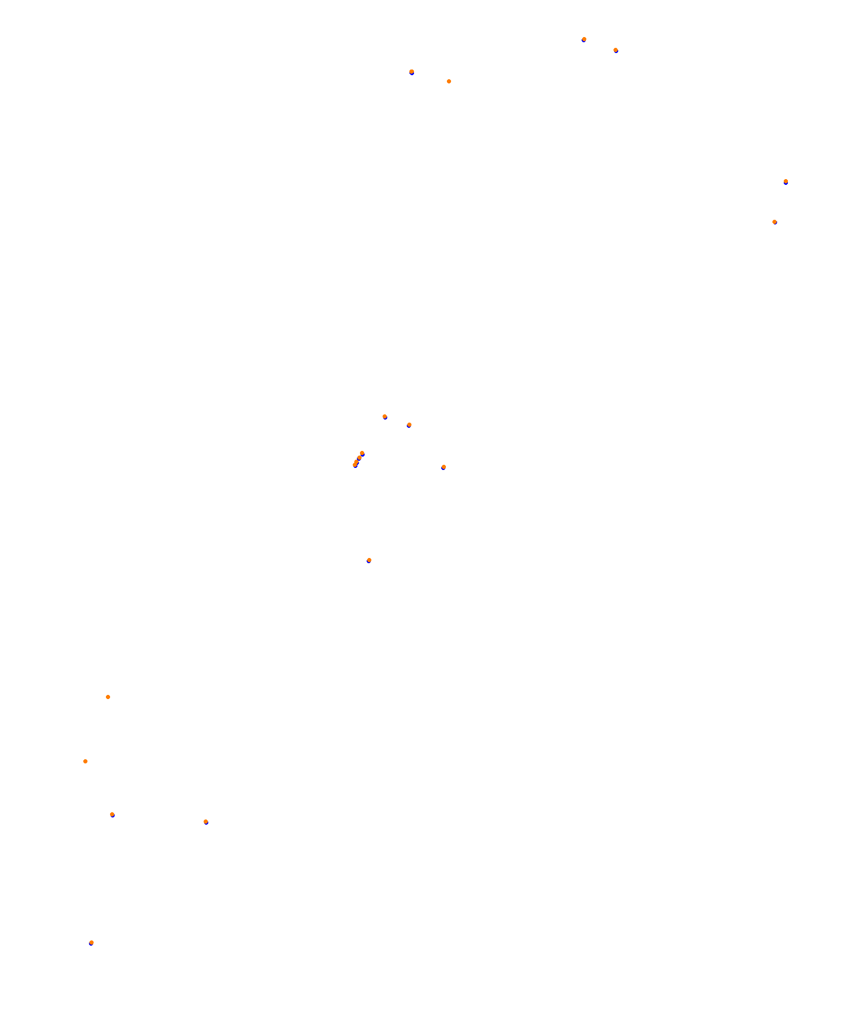 SRV Circuit Zolder - Layout GP collisions