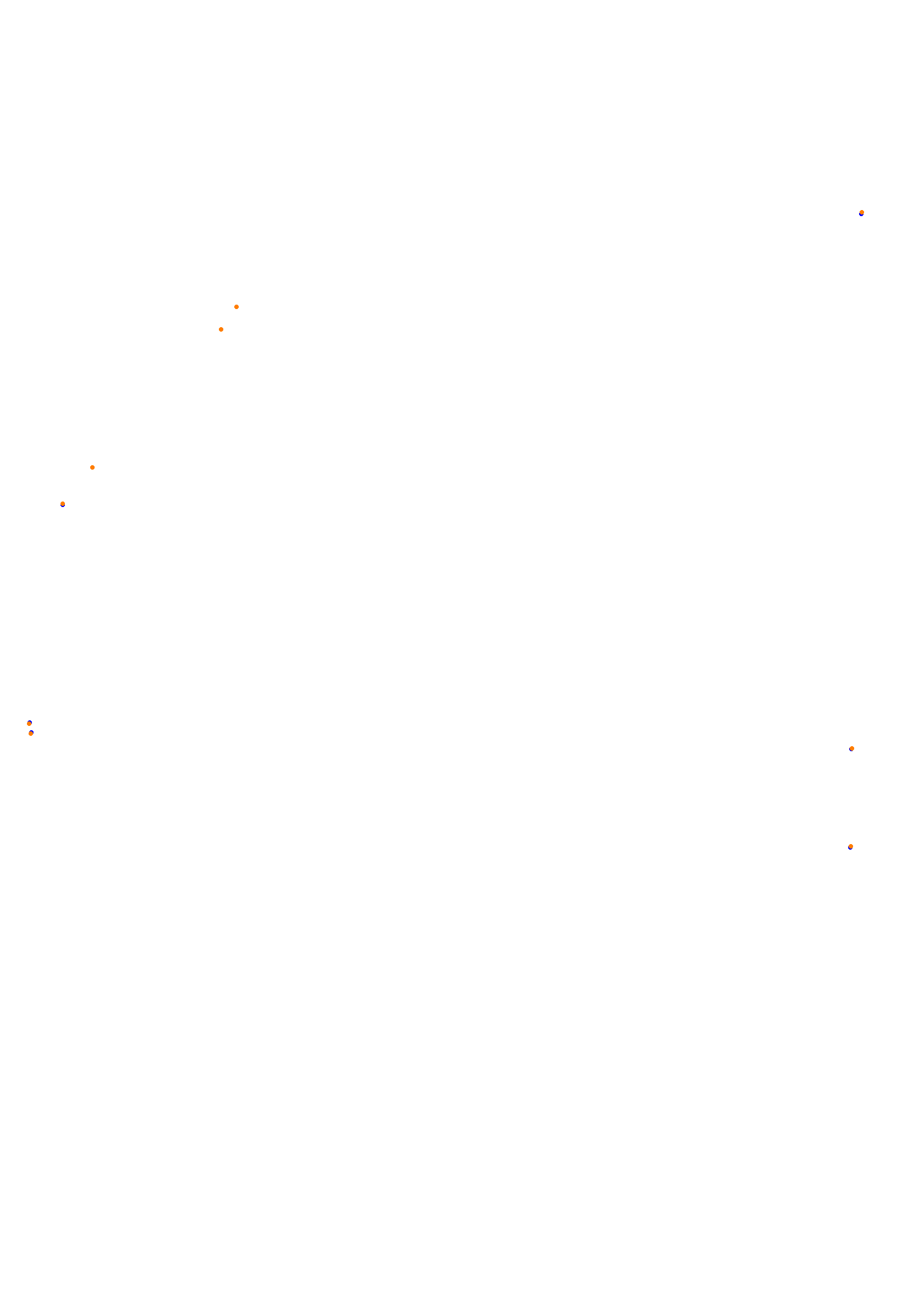 SRV Road America Layout GP collisions