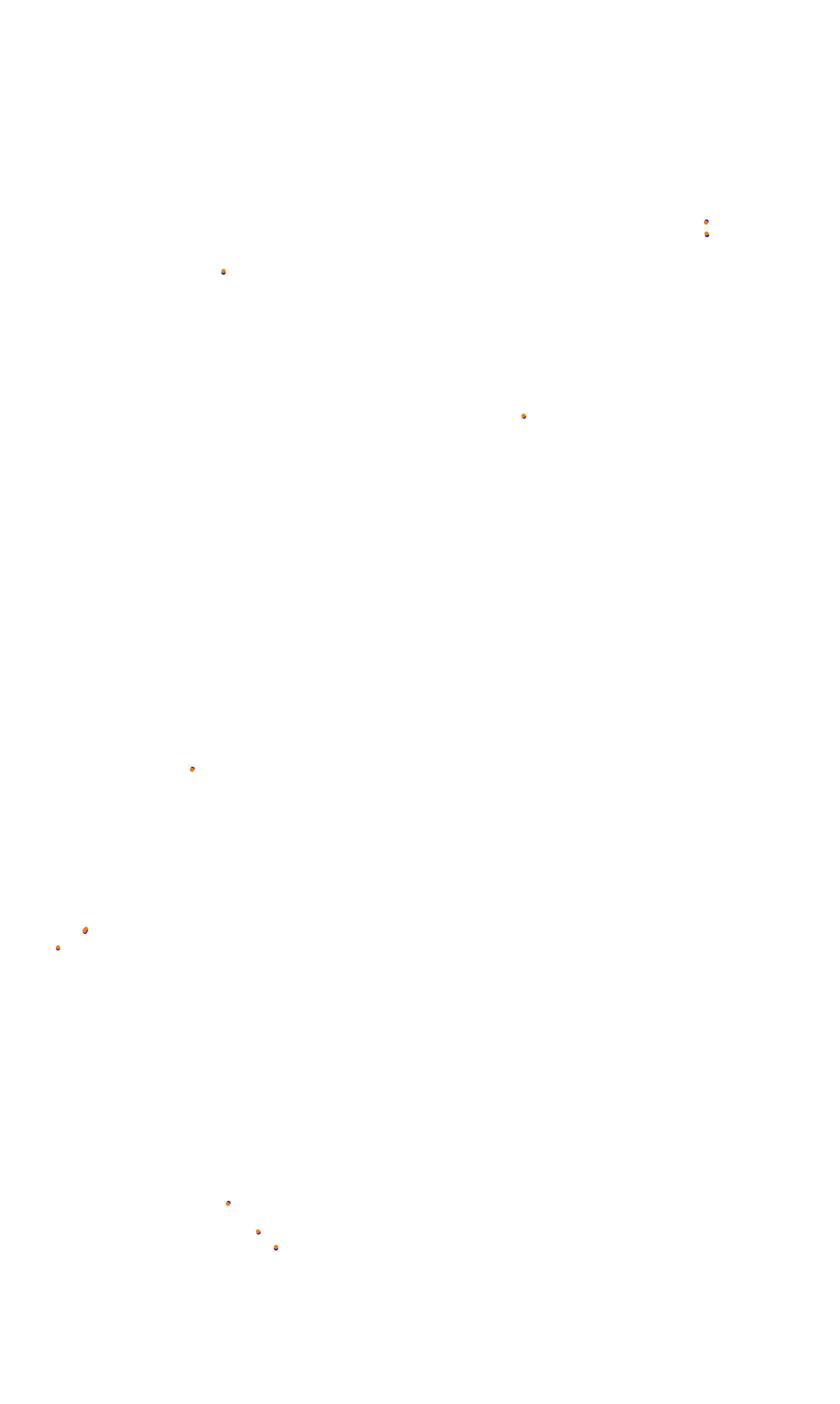 SRV Silverstone - Layout GP collisions