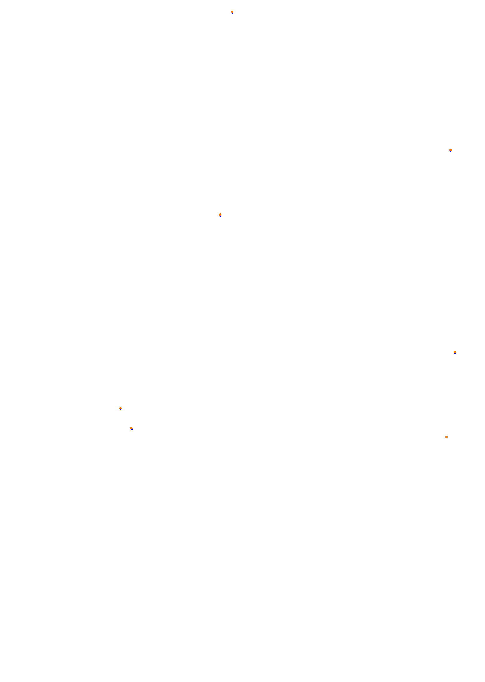 SRV Road America Layout GP collisions