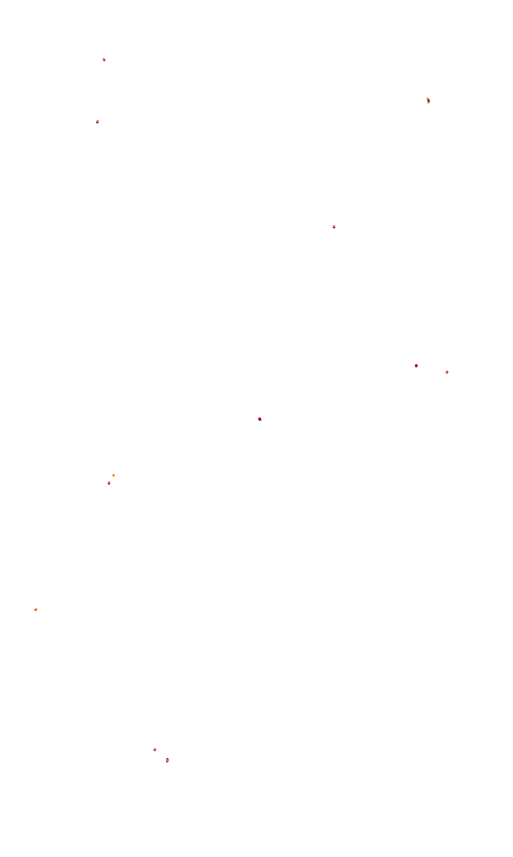 SRV Silverstone - Layout GP collisions