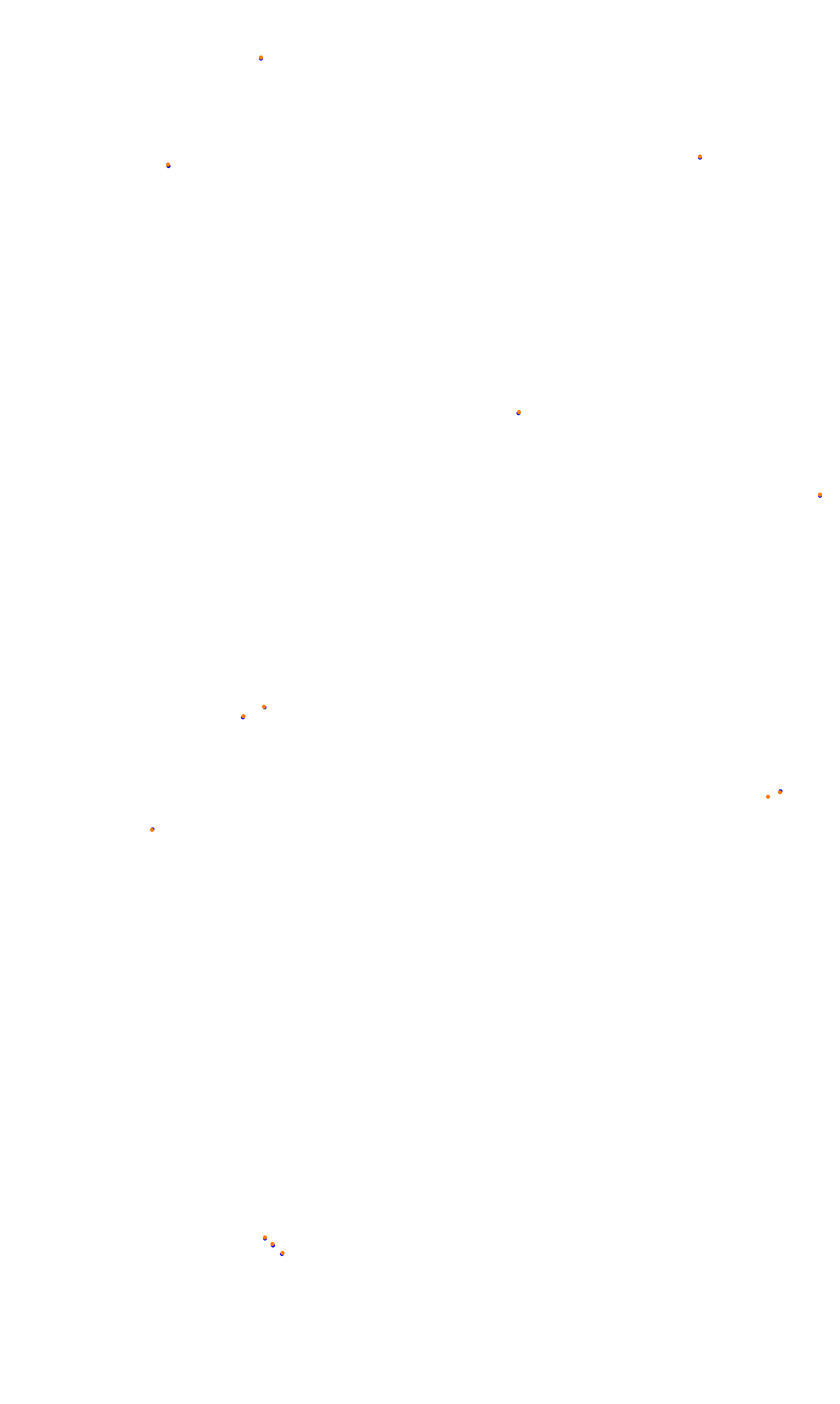 SRV Silverstone - Layout GP collisions