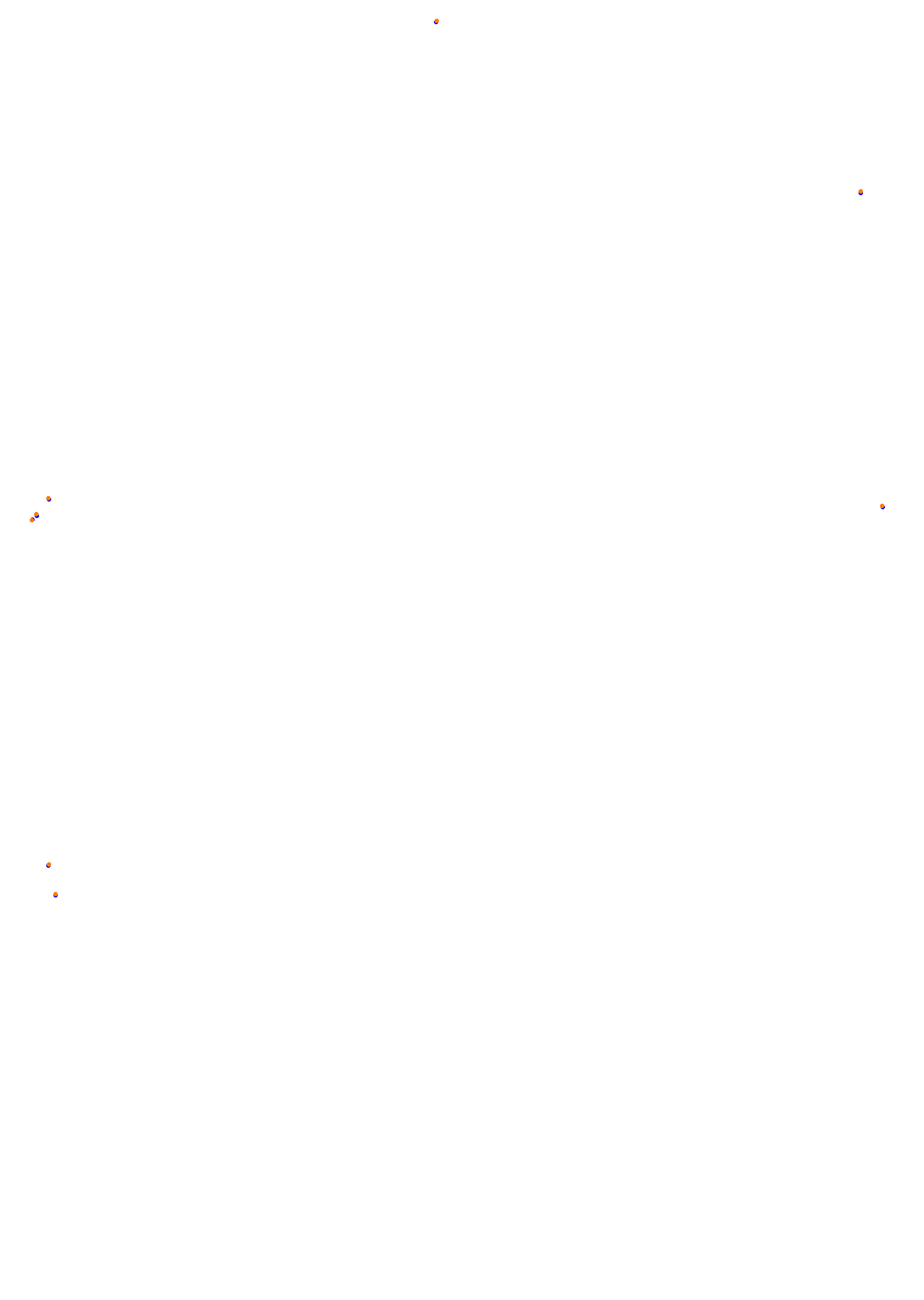 SRV Road America Layout GP collisions