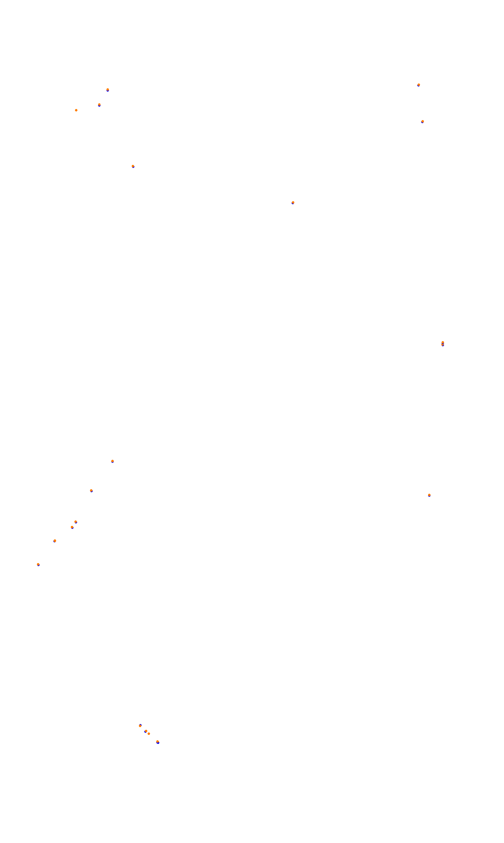 SRV Silverstone - Layout GP collisions