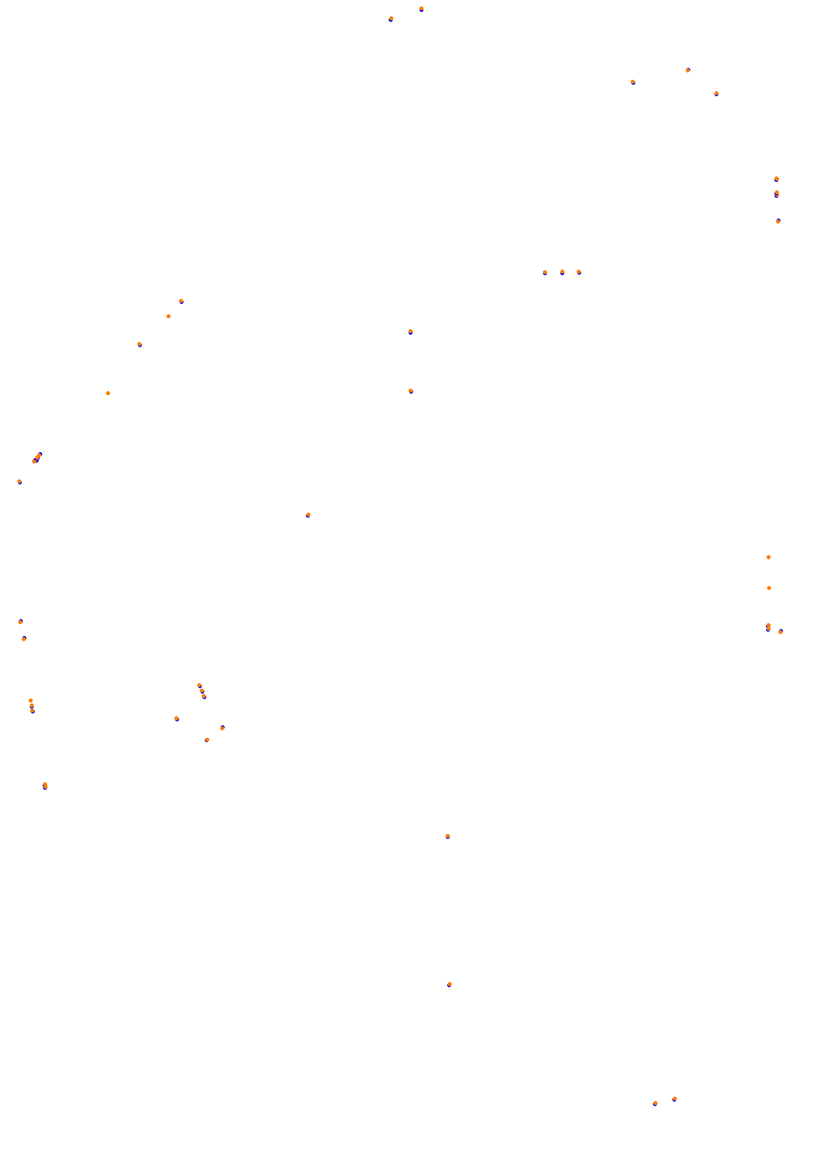 SRV Road America Layout GP collisions