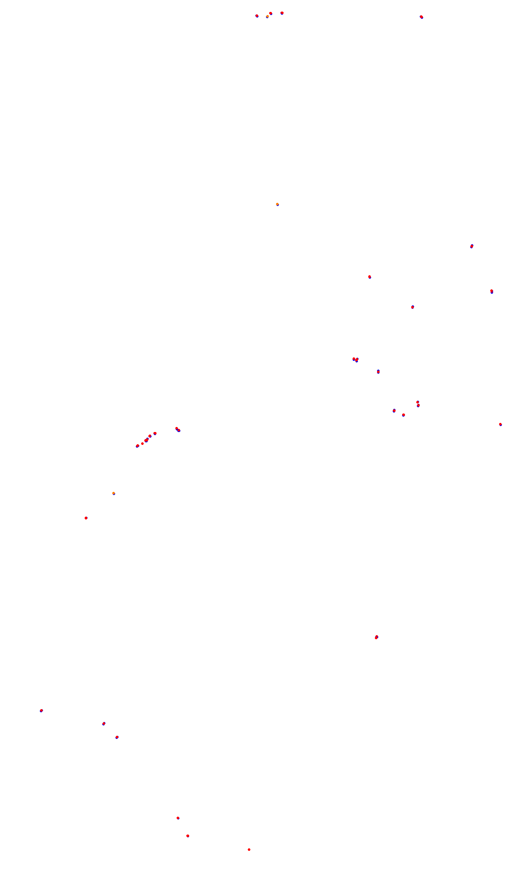 SRV Silverstone - Layout GP collisions