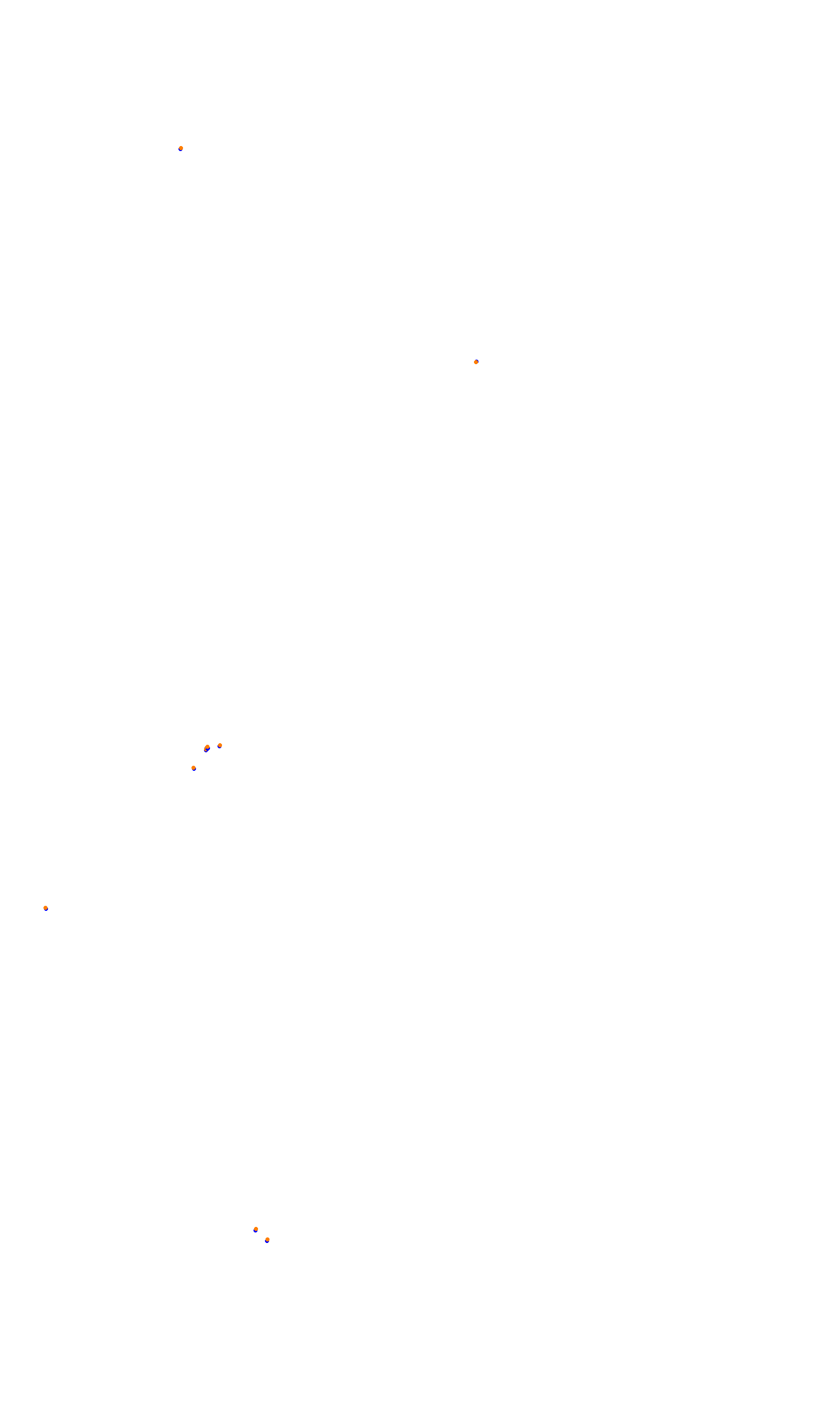 SRV Silverstone - Layout GP collisions