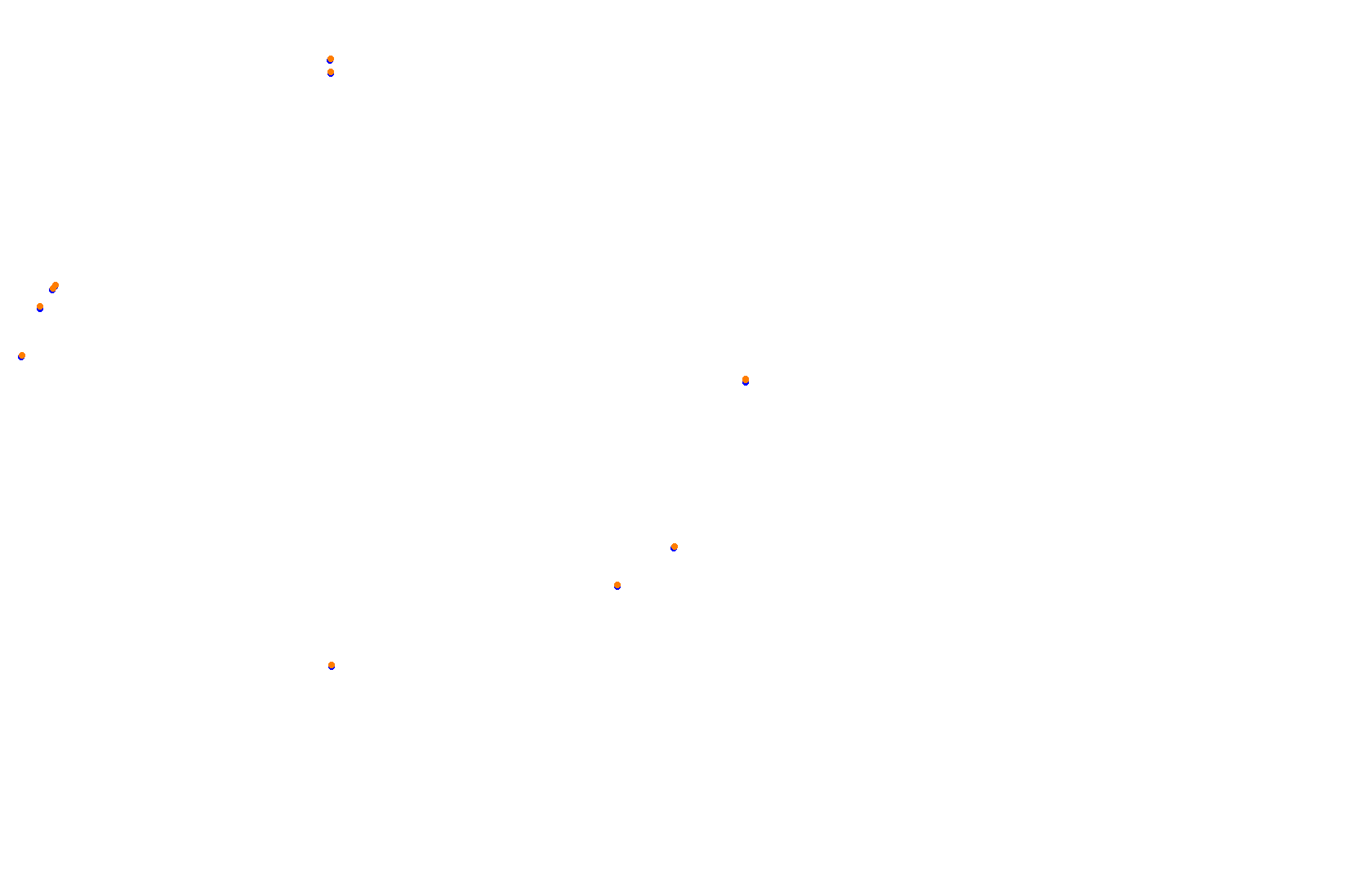 SRV Hockenheimring 2022 - Layout GP collisions