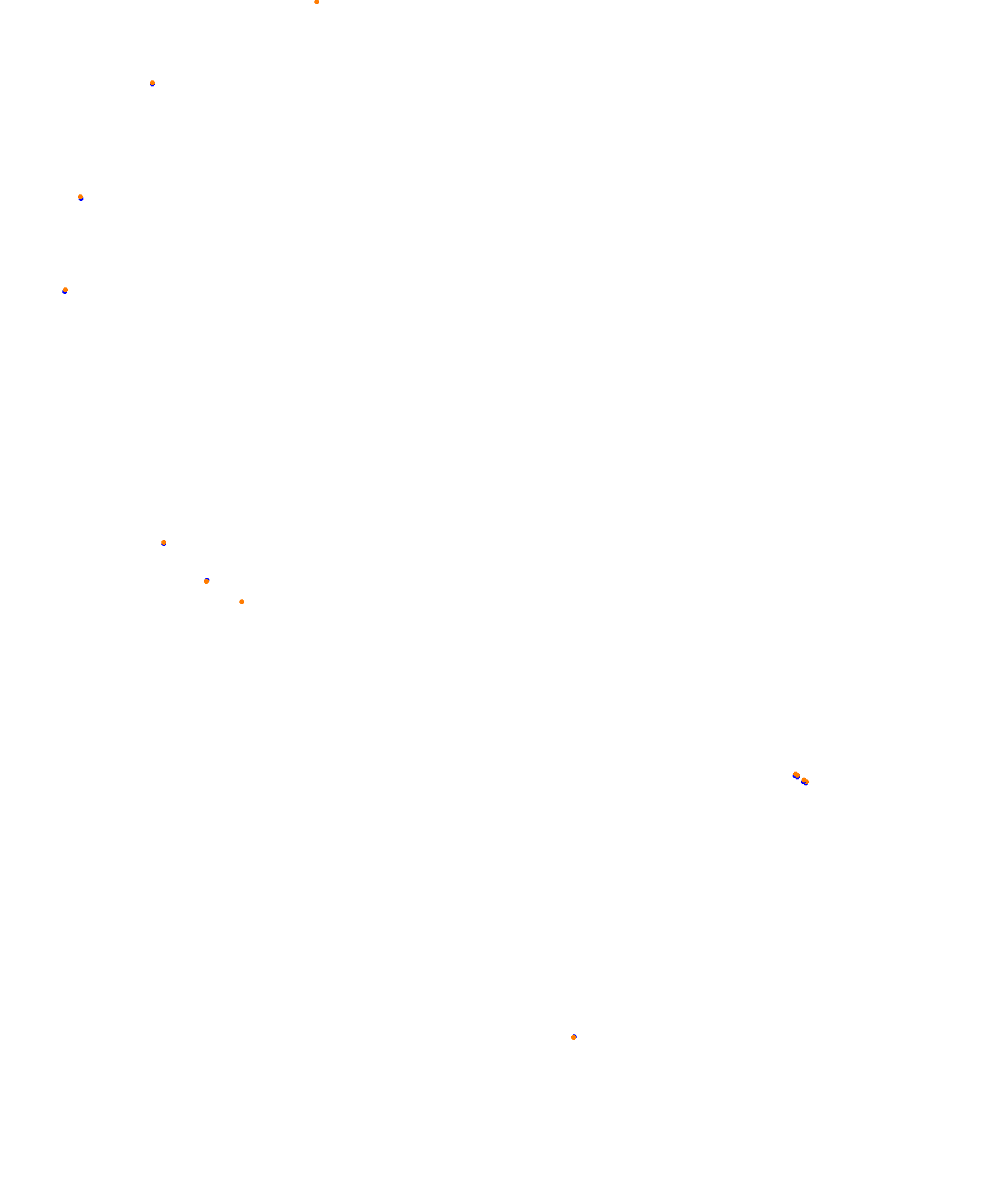 SRV Melbourne 2022 - Layout GP collisions