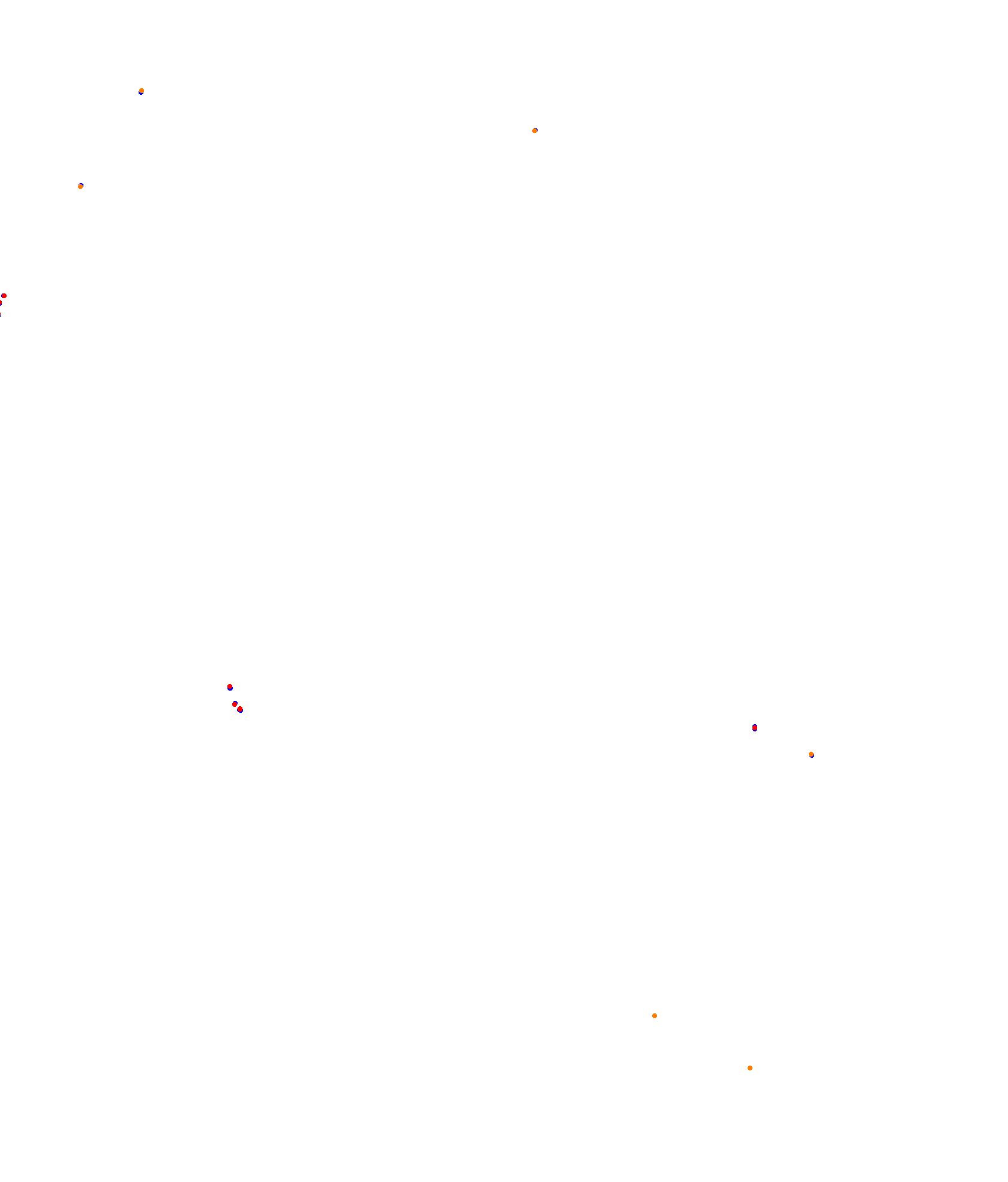 SRV Melbourne 2022 - Layout GP collisions