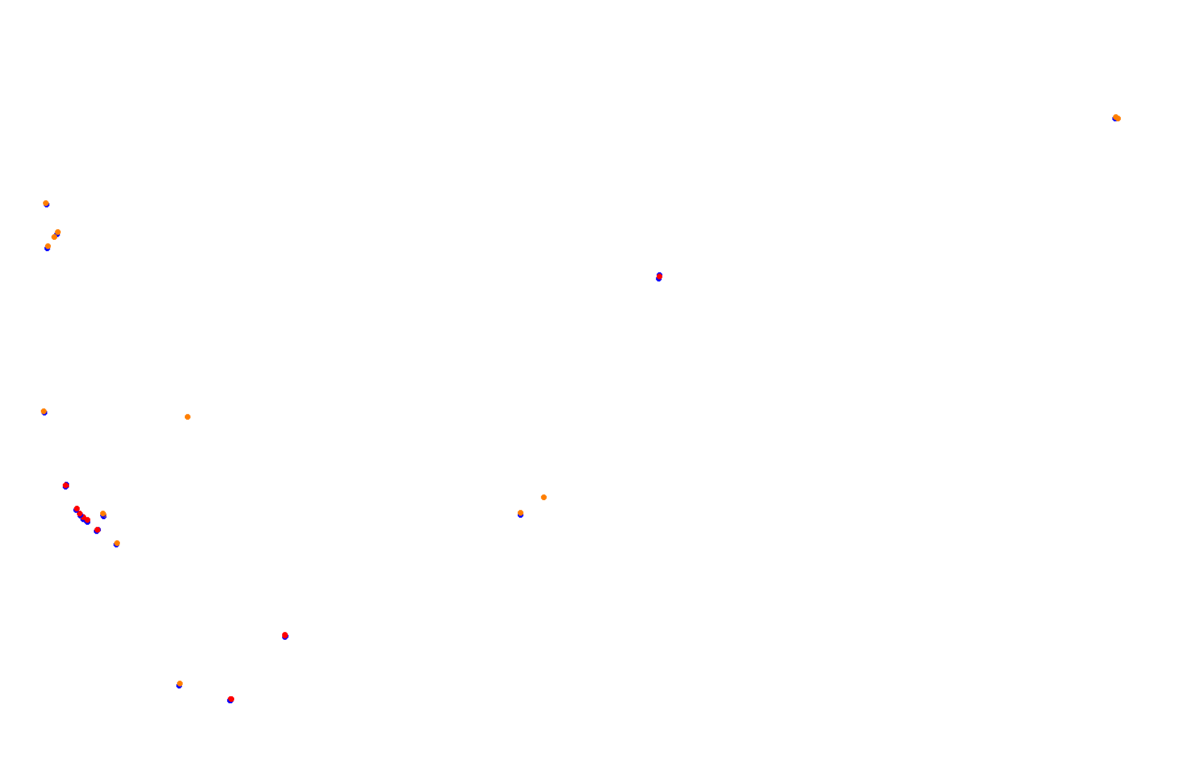 SRV Hockenheimring 2022 - Layout GP collisions