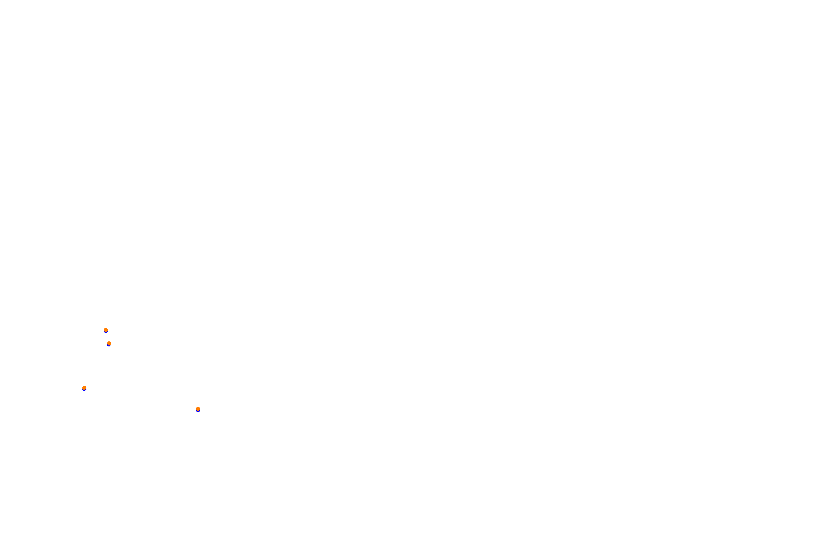 SRV Hockenheimring 2022 - Layout GP collisions