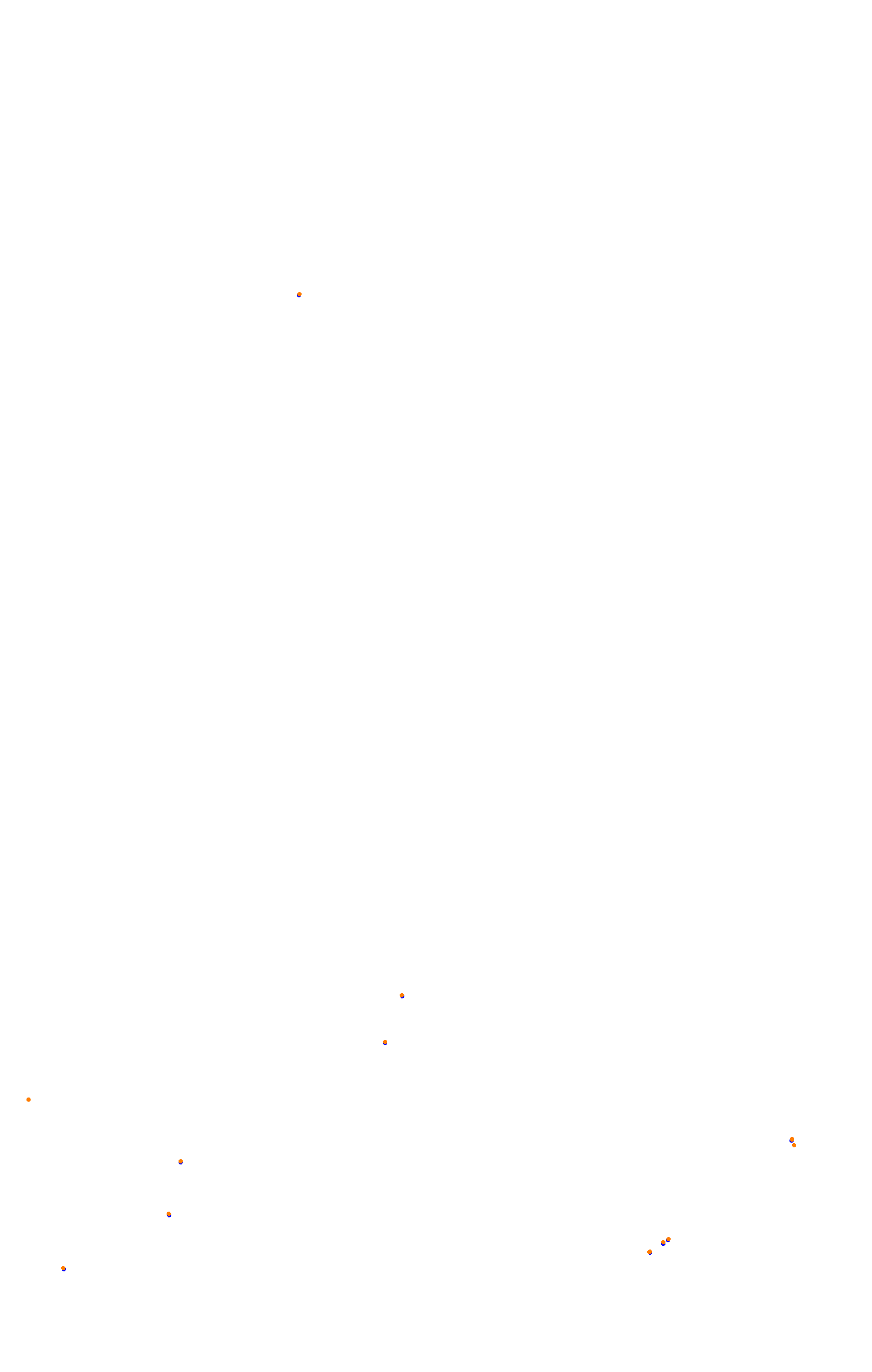 SRV Spa 2022 layout GP collisions