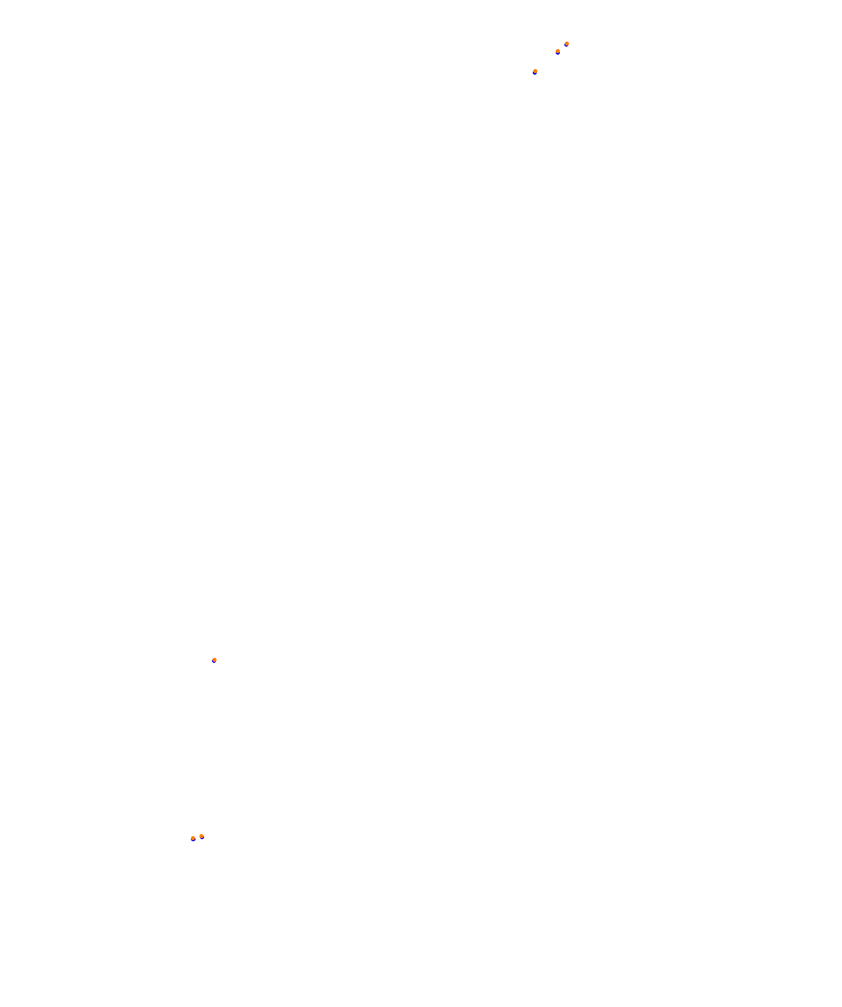 SRV Barcelona 2022 - Layout Moto (3xDRS) collisions