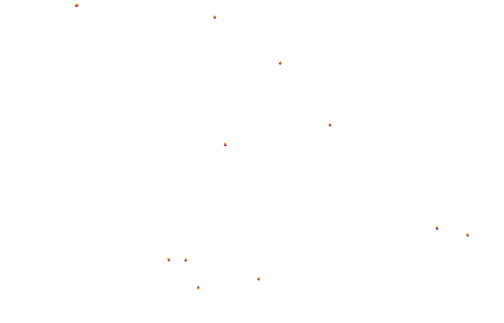 SRV Red Bull Ring Layout GP (3xDRS) collisions