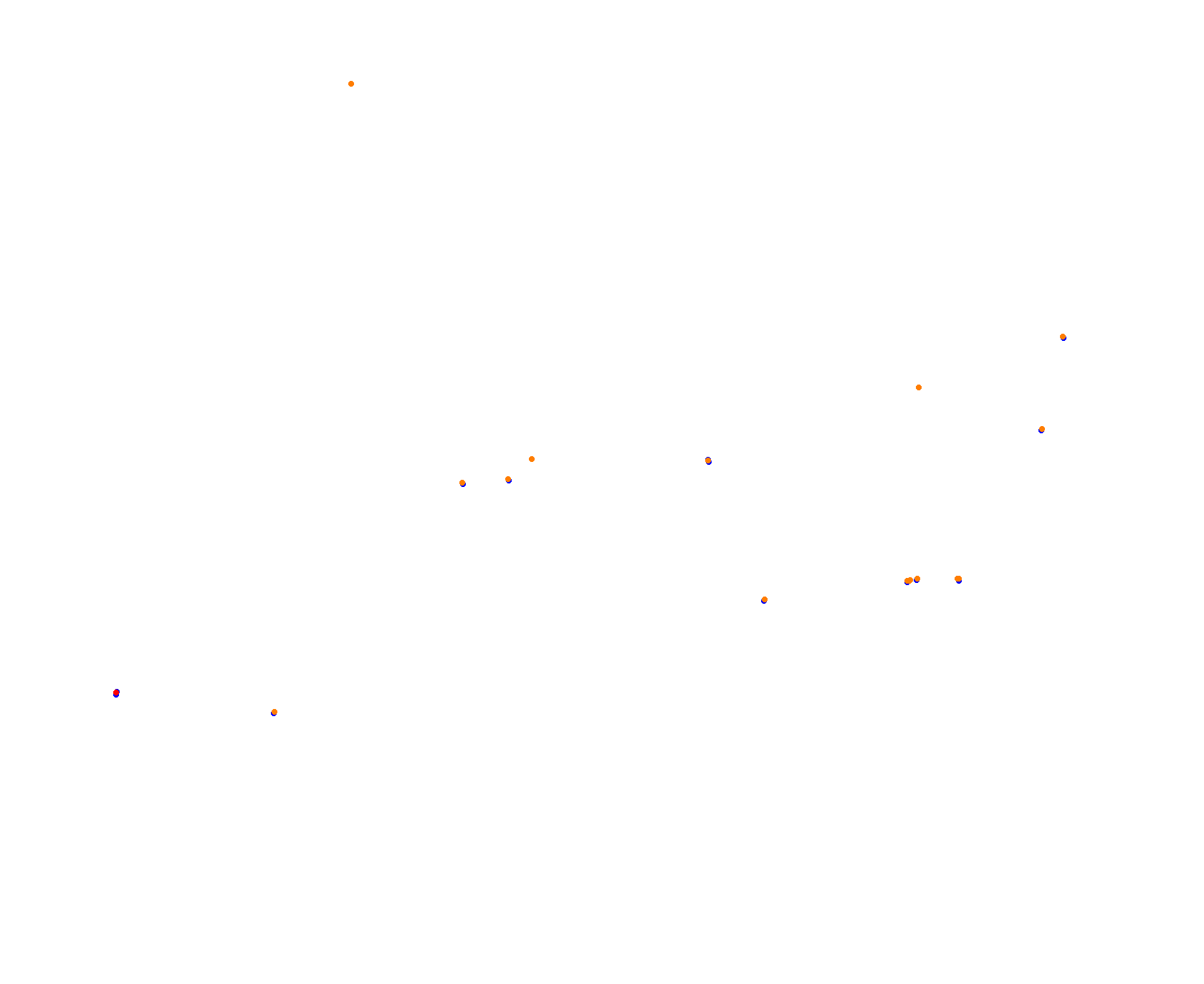 SRV Sepang International Circuit - Layout GP collisions