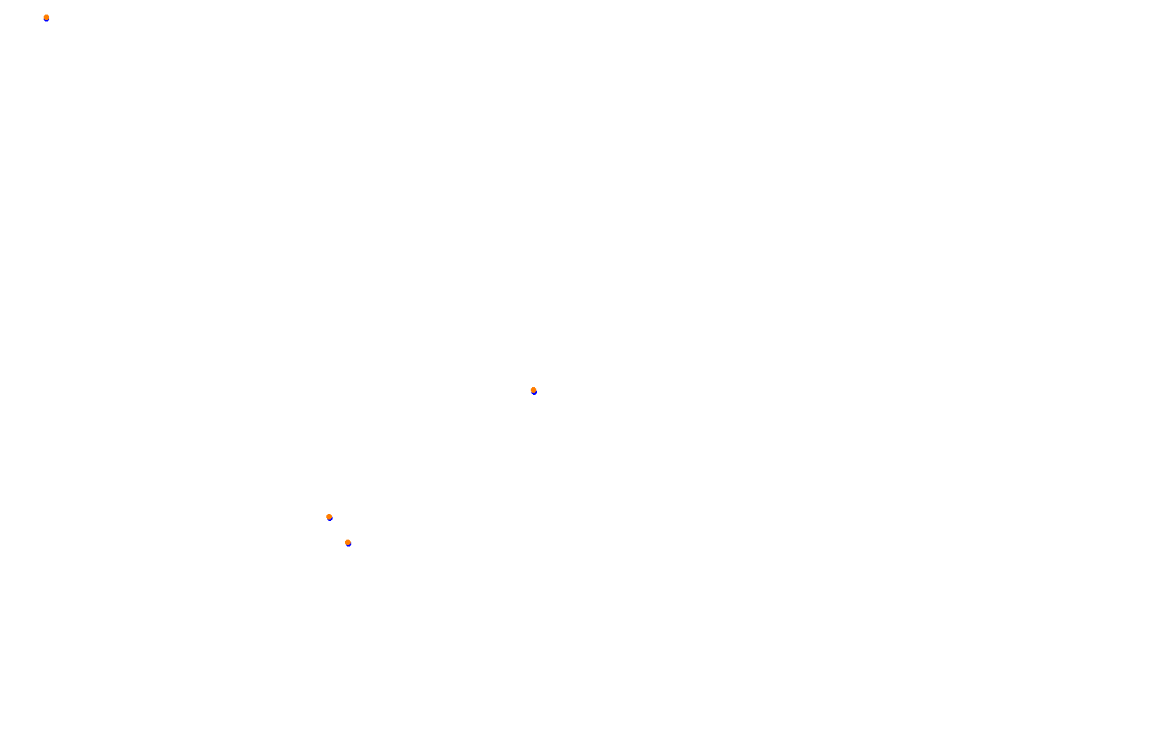 SRV Red Bull Ring 2024 - Layout GP (3xDRS) collisions