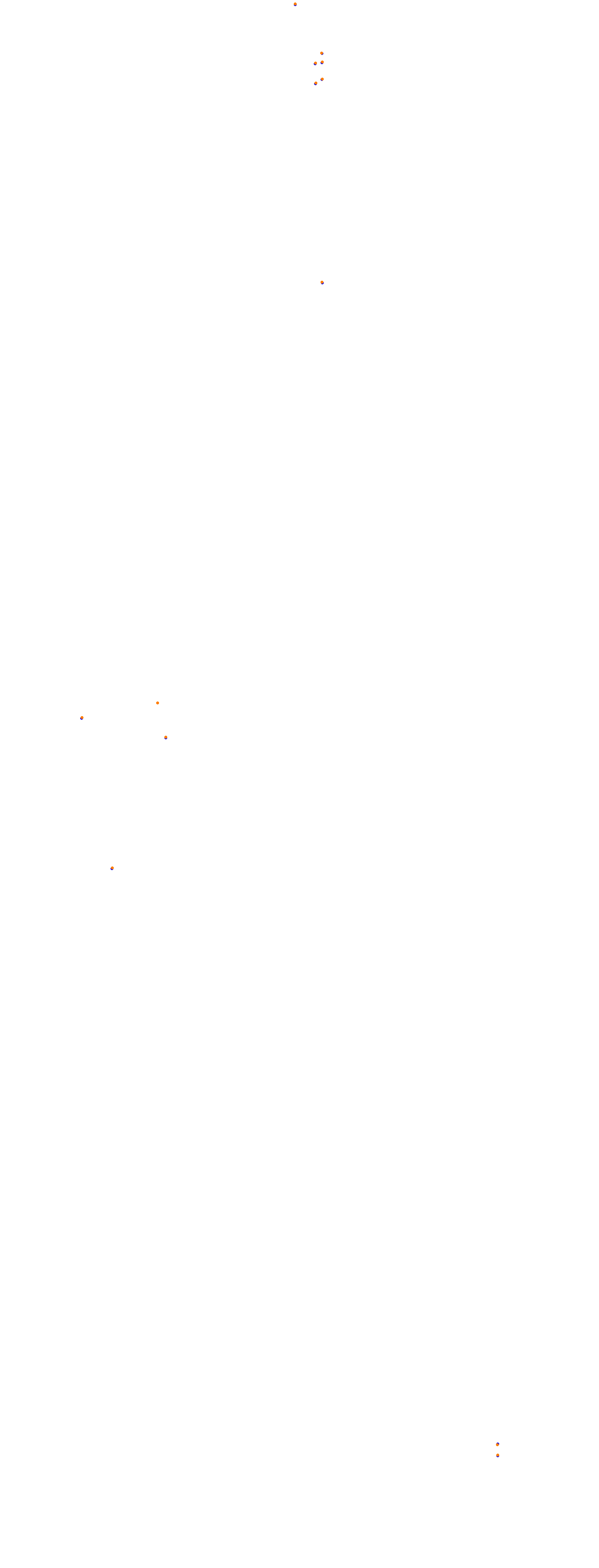 SRV Nurburgring Layout GP (Chicane GT (3xDRS)) collisions