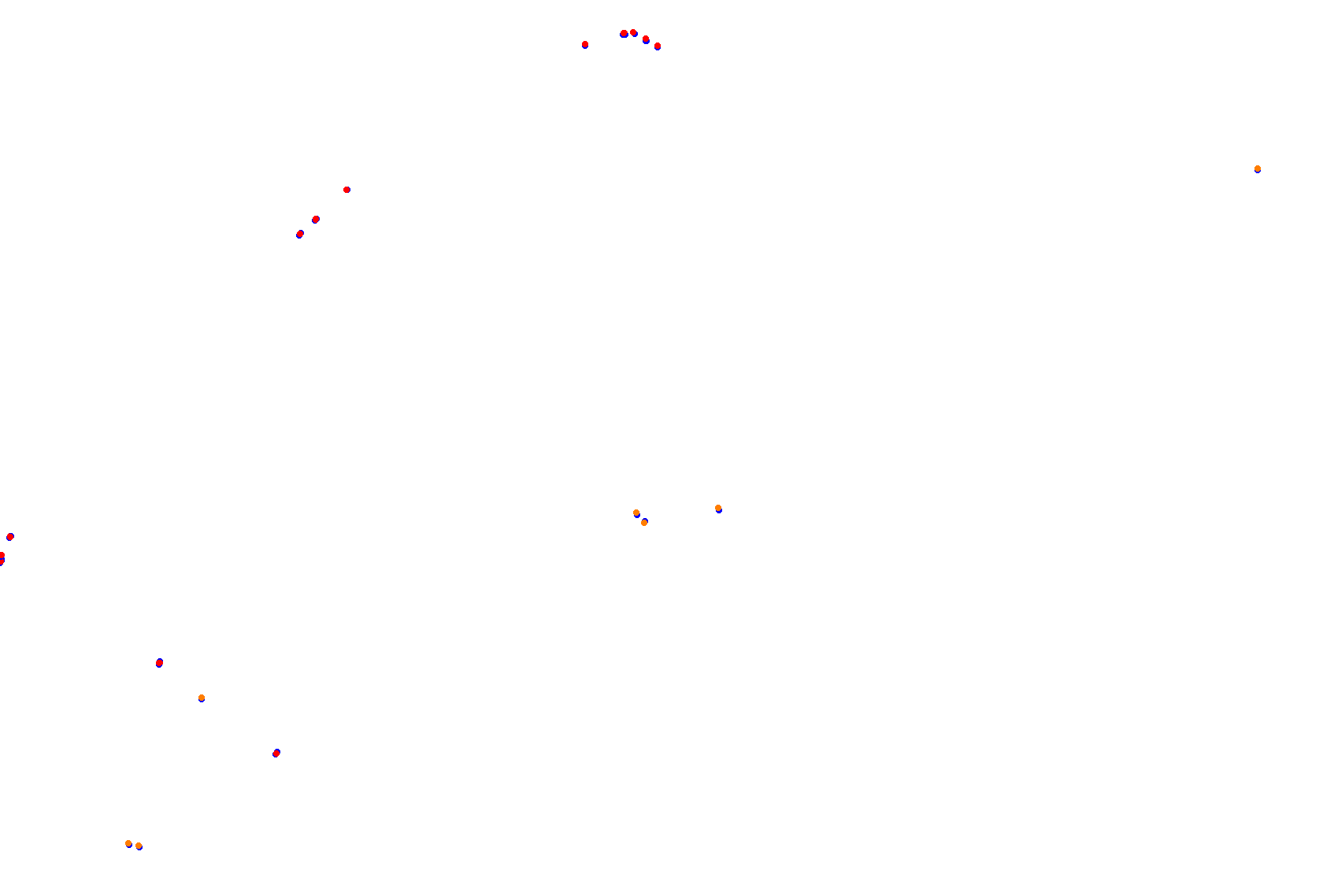 SRV Hockenheimring 2001 - Layout GP collisions