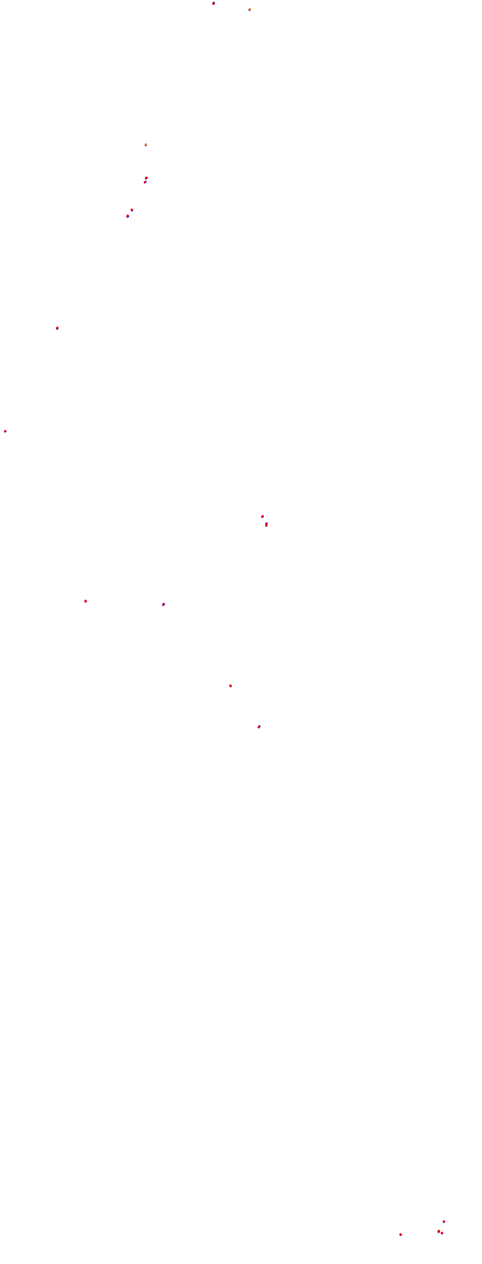 SRV Nurburgring Layout GP collisions