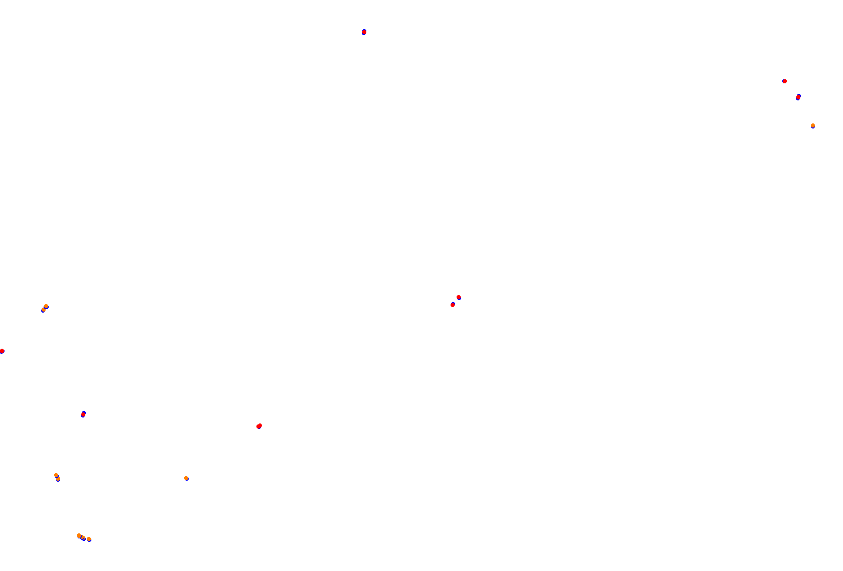 SRV Hockenheimring 2001 - Layout GP (3xDRS) collisions