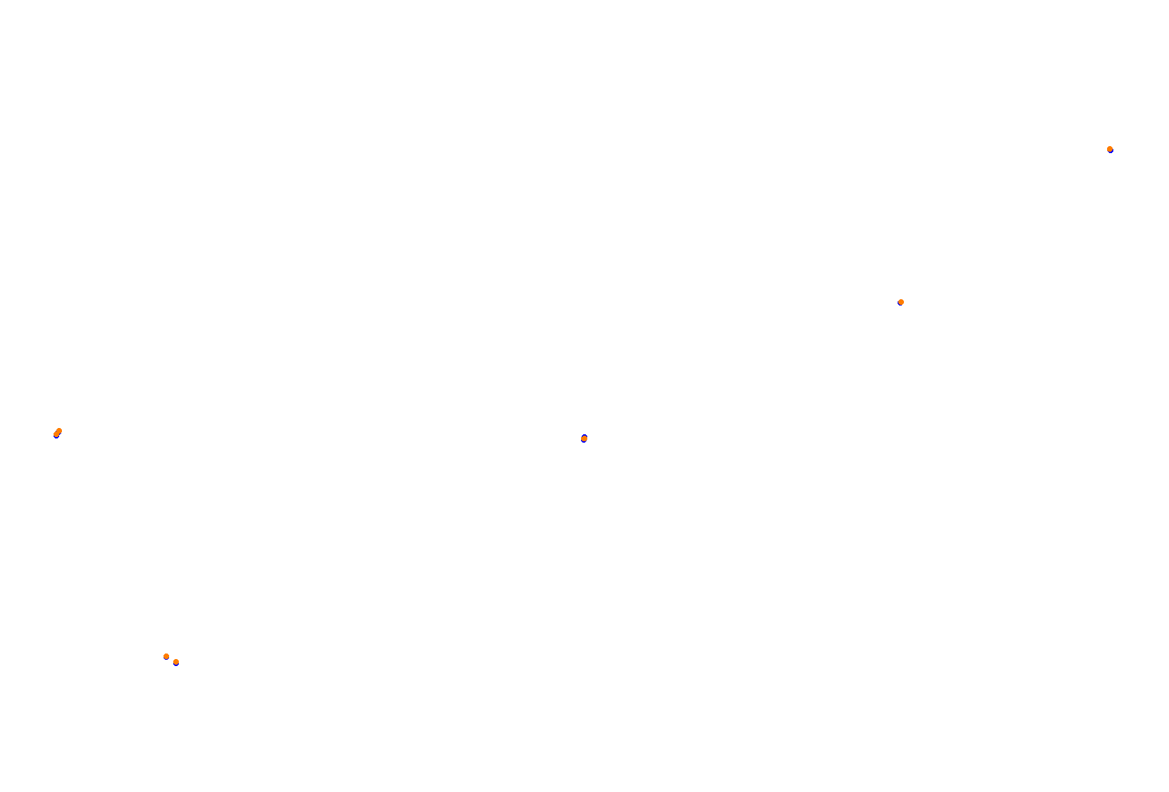 SRV Hockenheimring 2001 - Layout GP (3xDRS) collisions