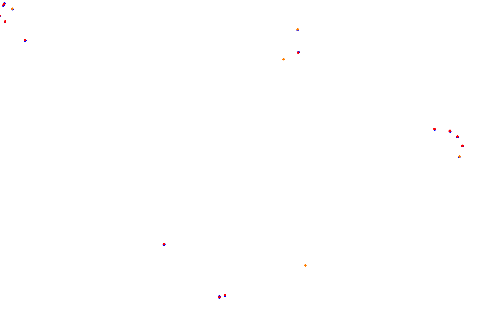 SRV Red Bull Ring Layout GP (3xDRS) collisions