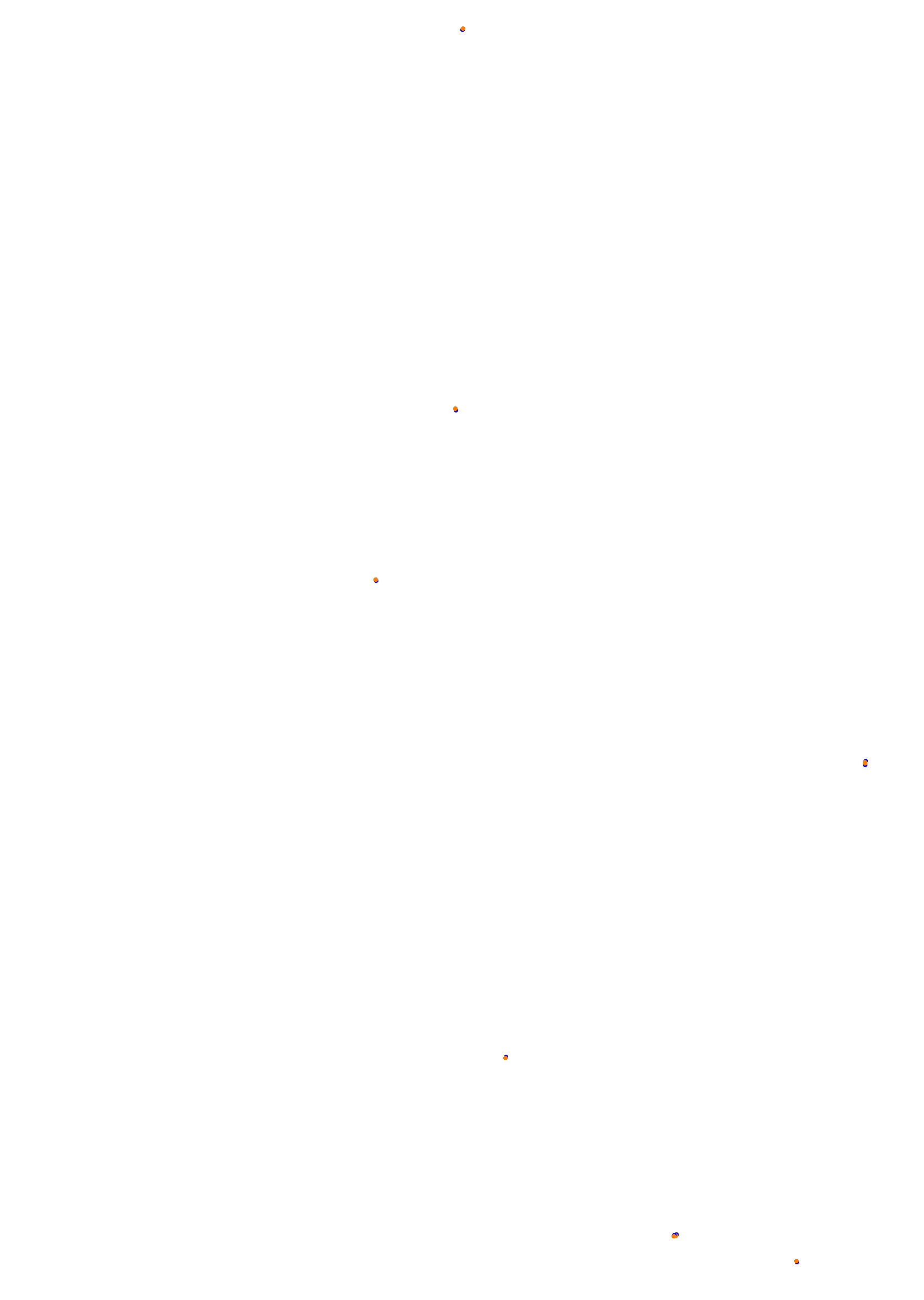 SRV Road America Layout GP (3xDRS) collisions