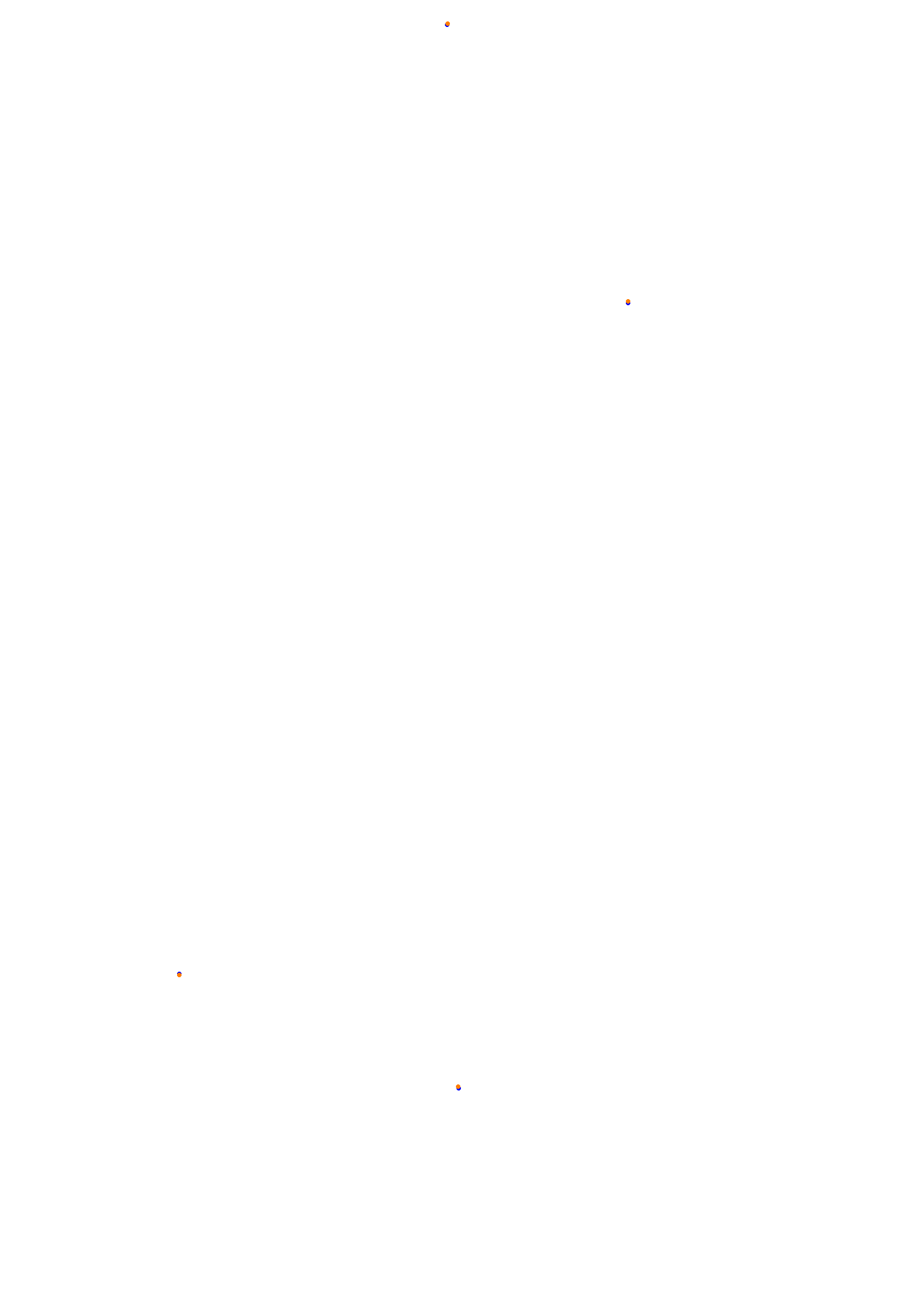 SRV Road America Layout GP (3xDRS) collisions