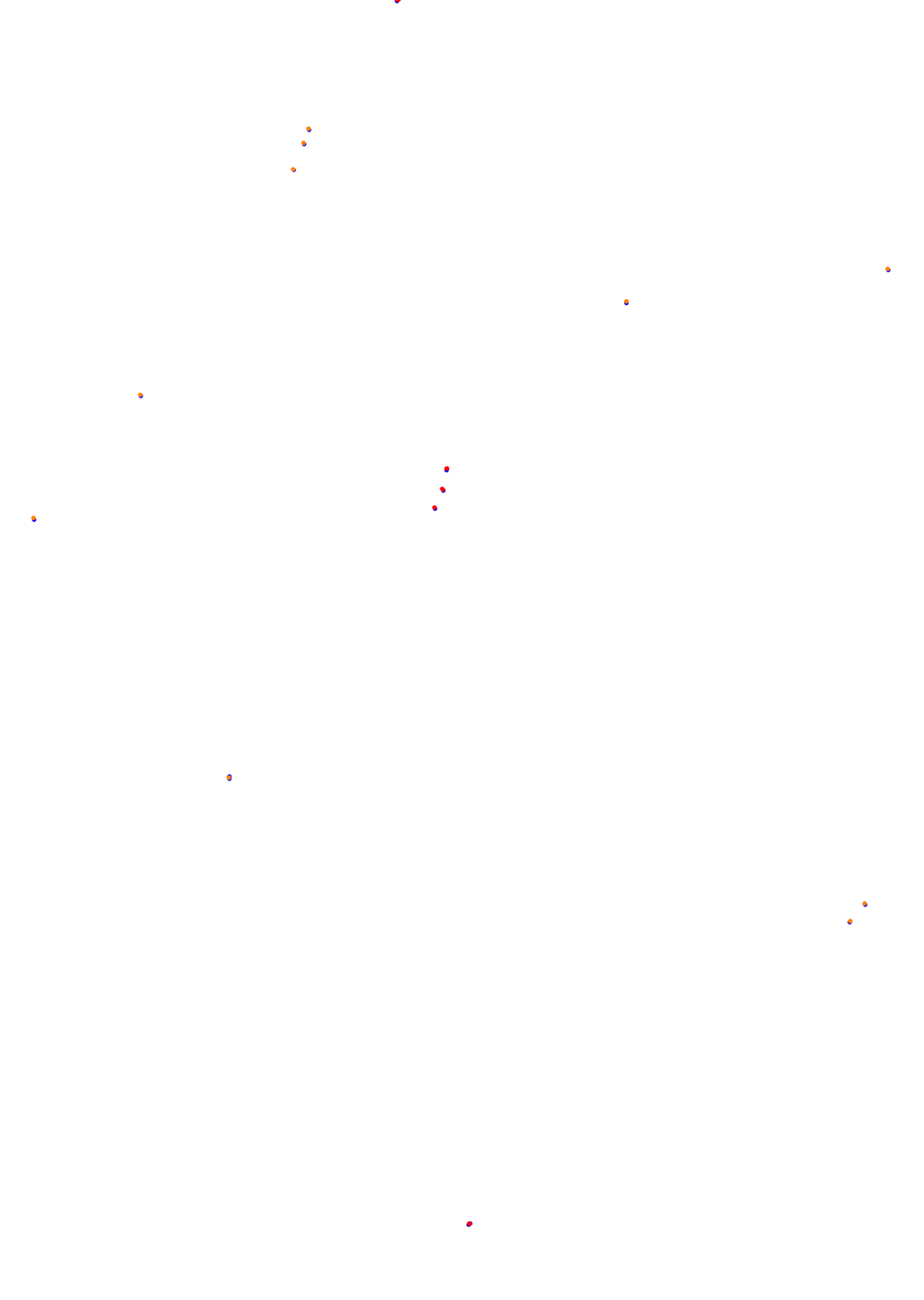 SRV Road America Layout GP (3xDRS) collisions