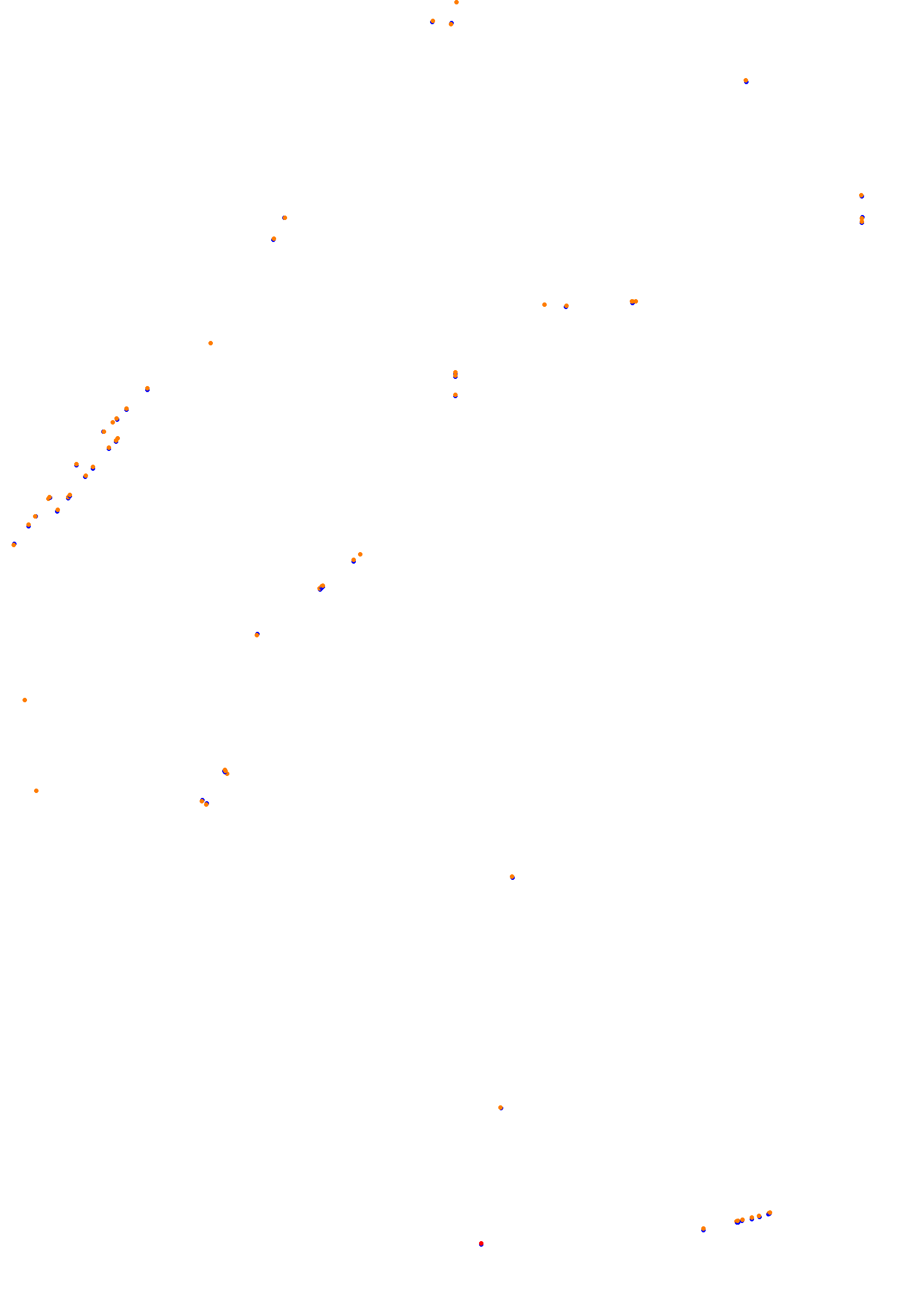 SRV Road America Layout GP collisions