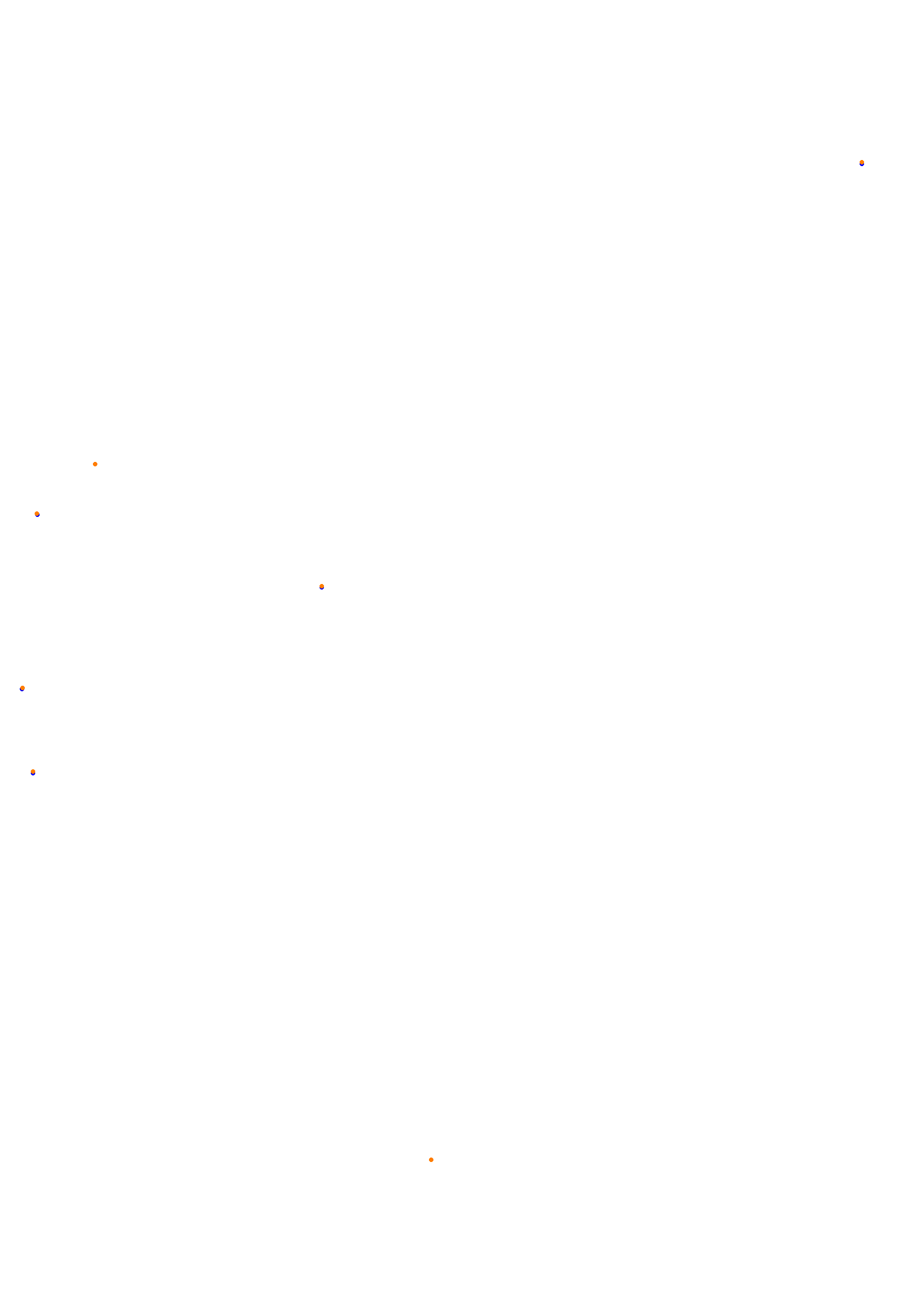 SRV Road America Layout GP collisions