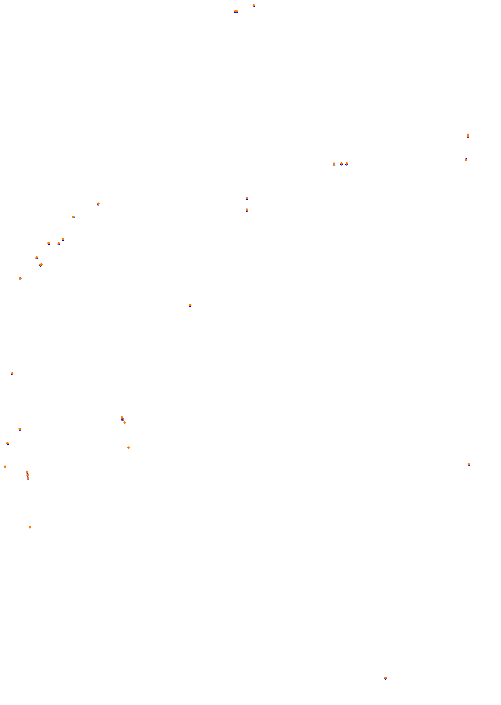 SRV Road America Layout GP collisions