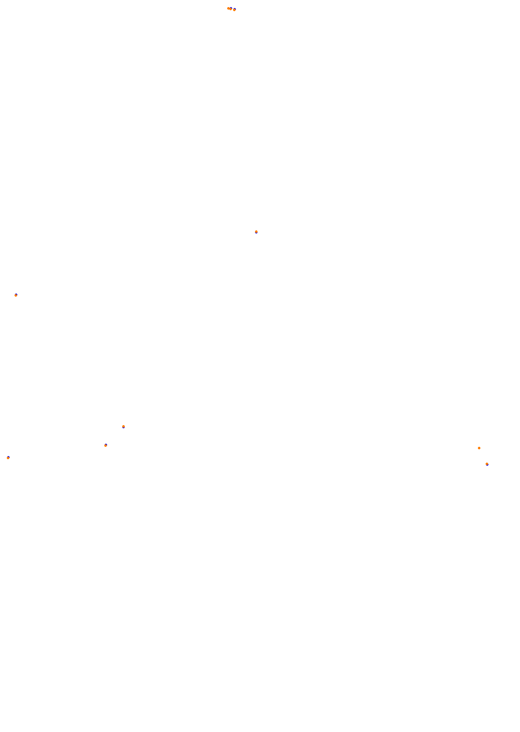 SRV Road America Layout GP collisions