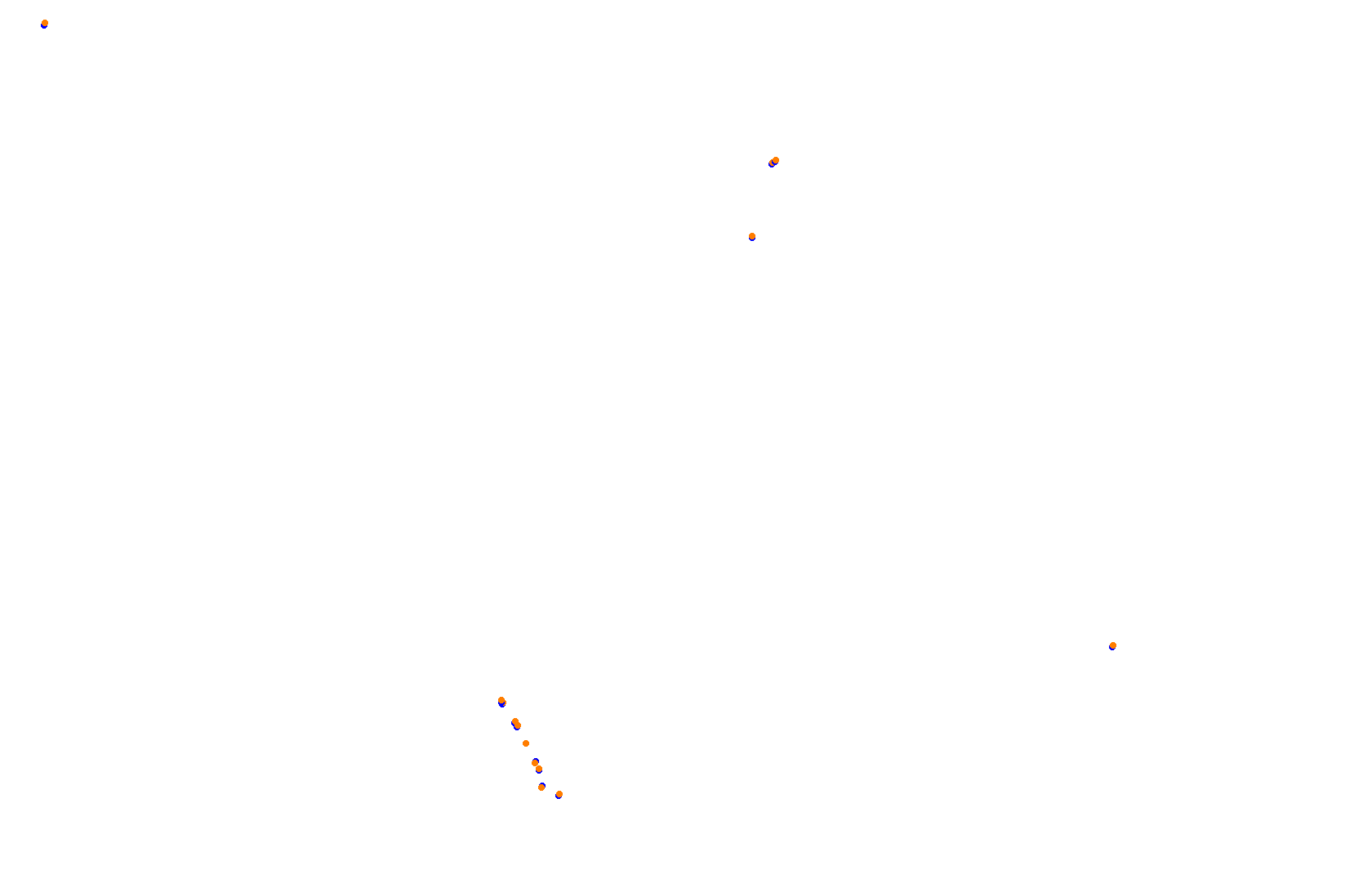 SRV Red Bull Ring Layout GP (3xDRS) collisions